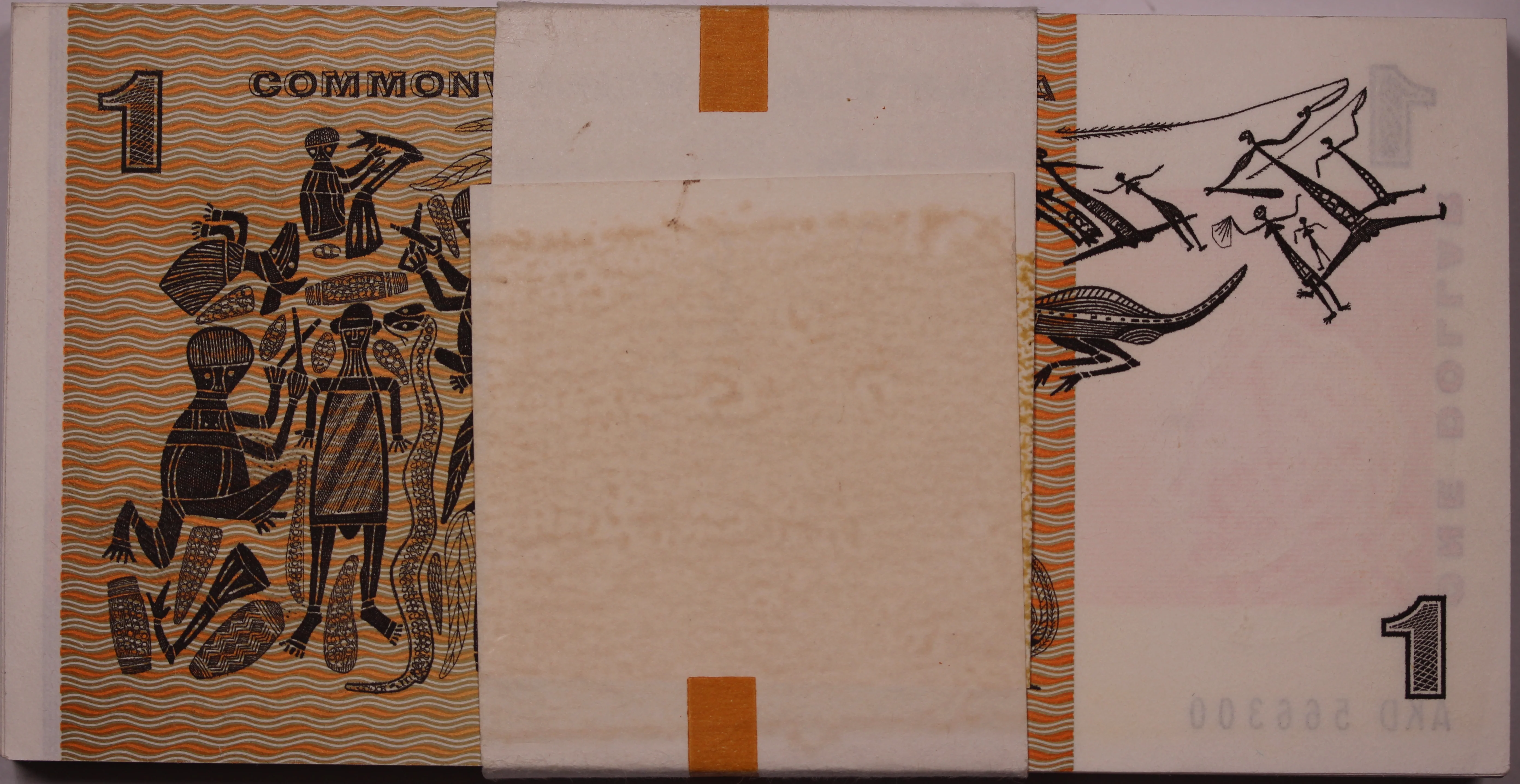 $1 1969 Phillips/Randall Consecutive Bundle of 100 Notes - Image 2