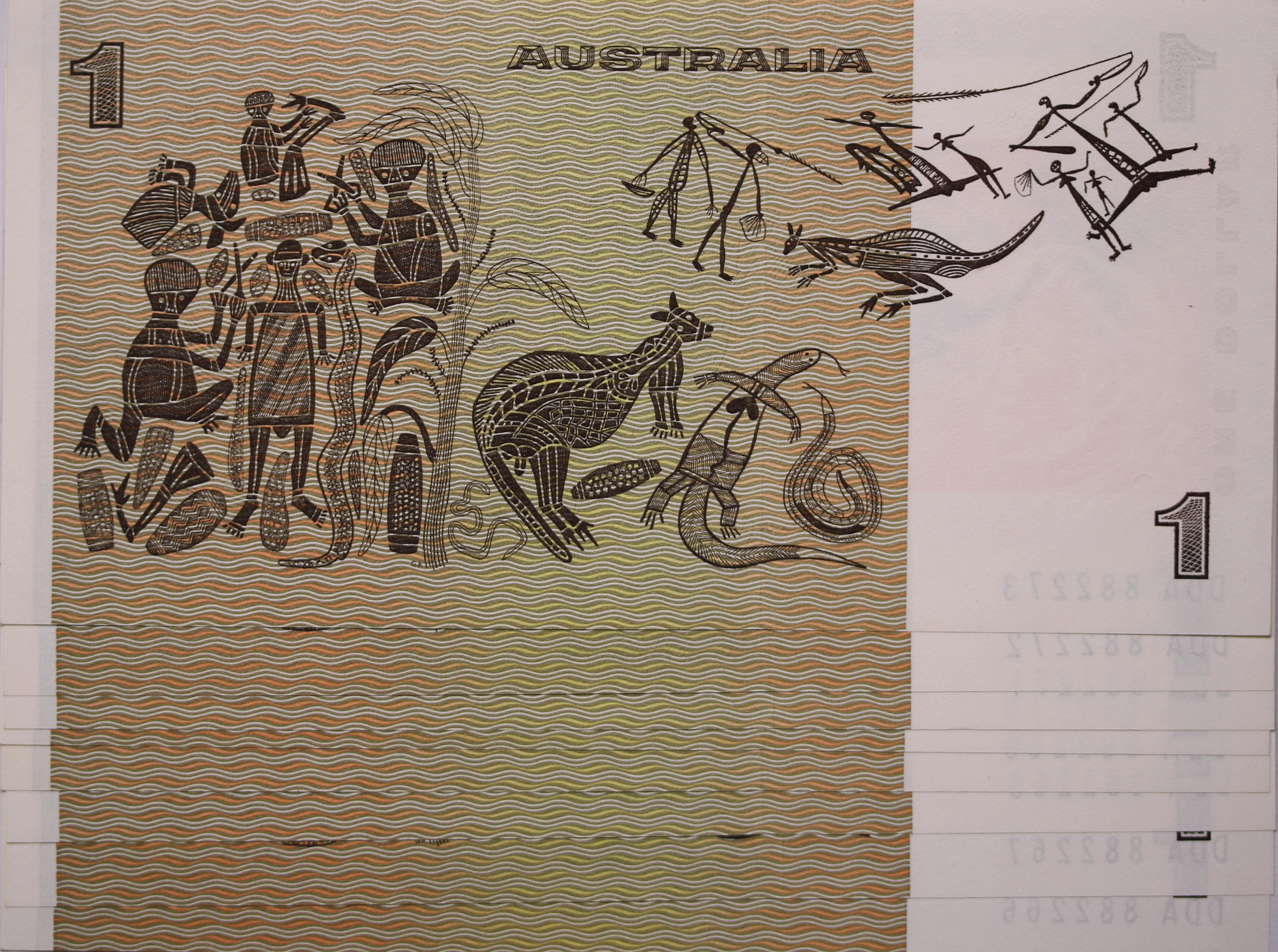 $1 1979 Knight/Stone Consecutive Run of 9 aUNC - Image 2