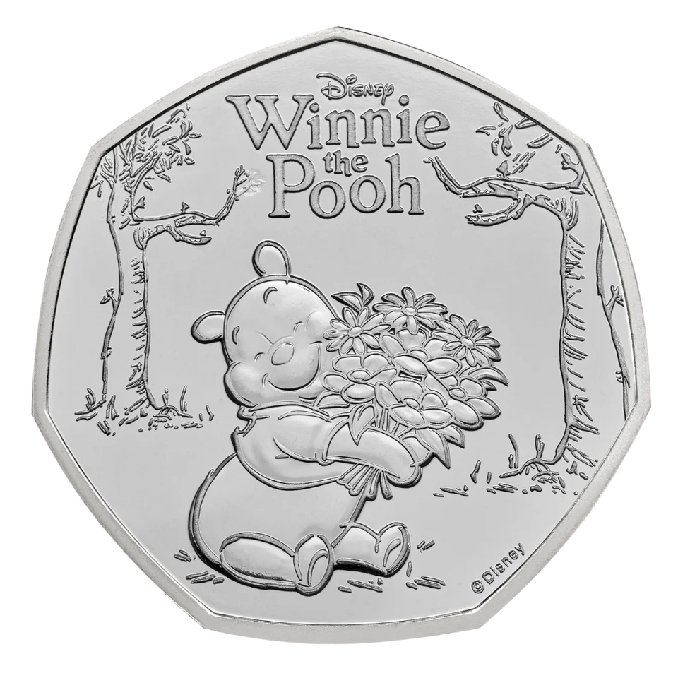 100 Years of Winnie the Pooh - Kindness 2026 UK 50p Brilliant Uncirculated Coin