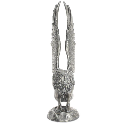 Artifice Sterling Silver Statue 15oz Actual Silver Weight Antique Finish - Image 2