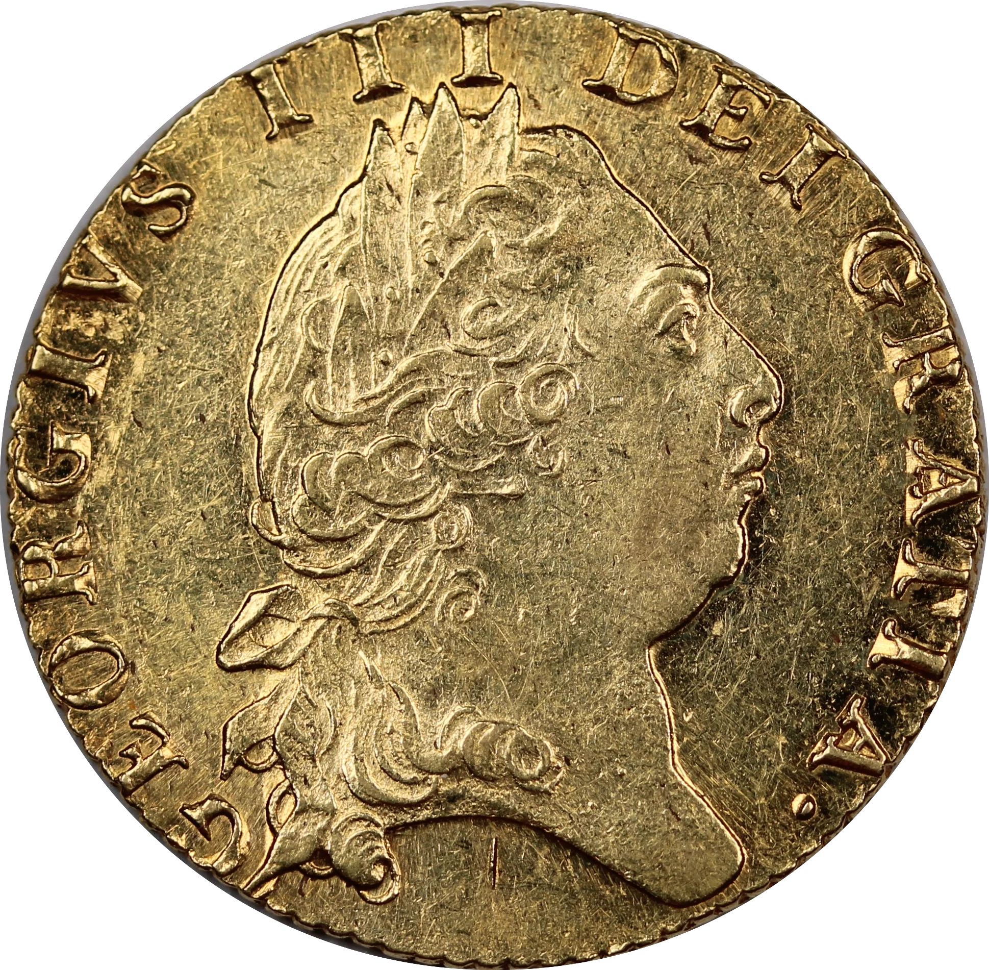 1798 GB Spade Guinea Gold Coin EF - Image 2