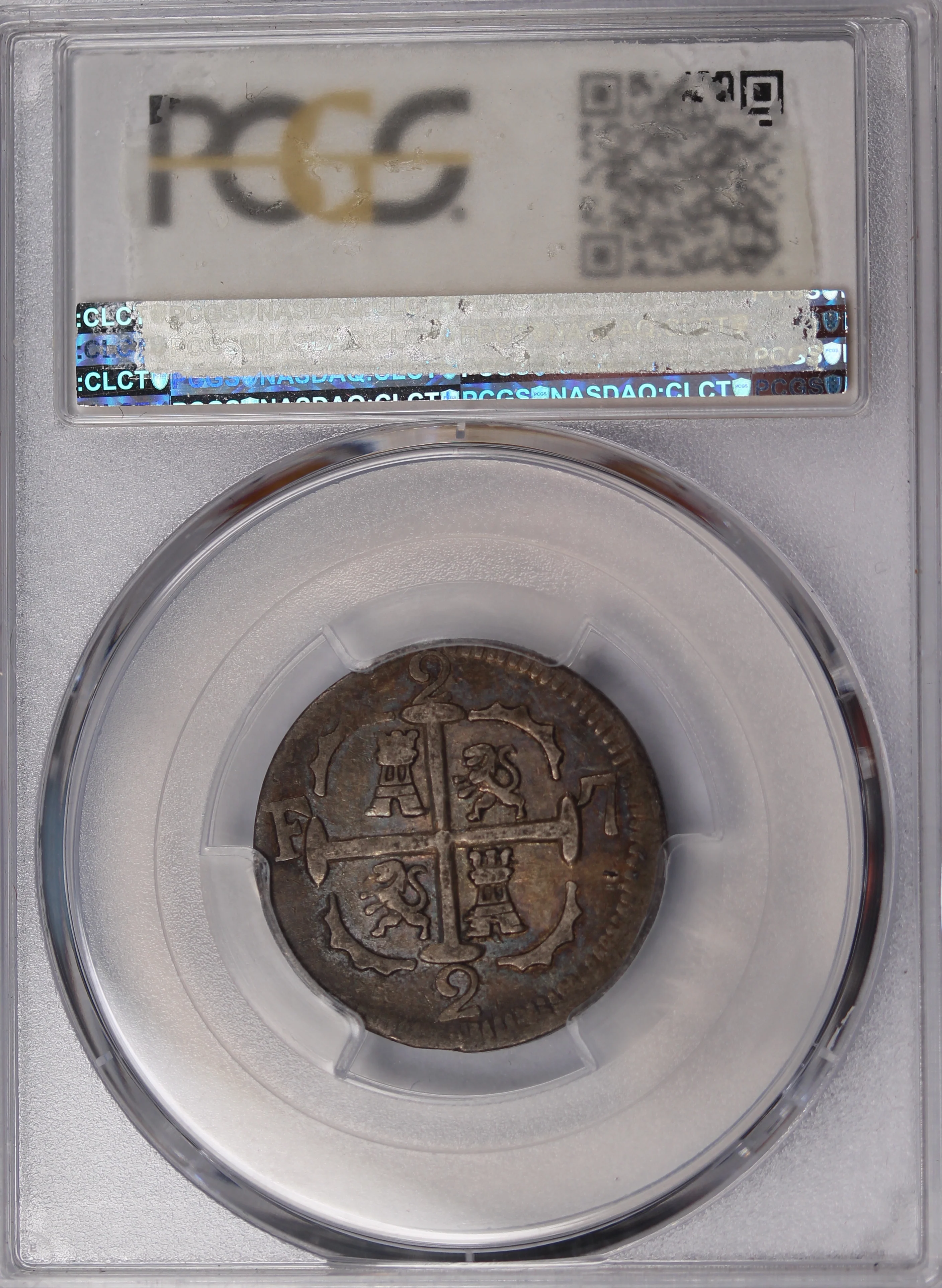 1820 Venezuela (Caracas) Silver 2 Reales AU50 - Image 4