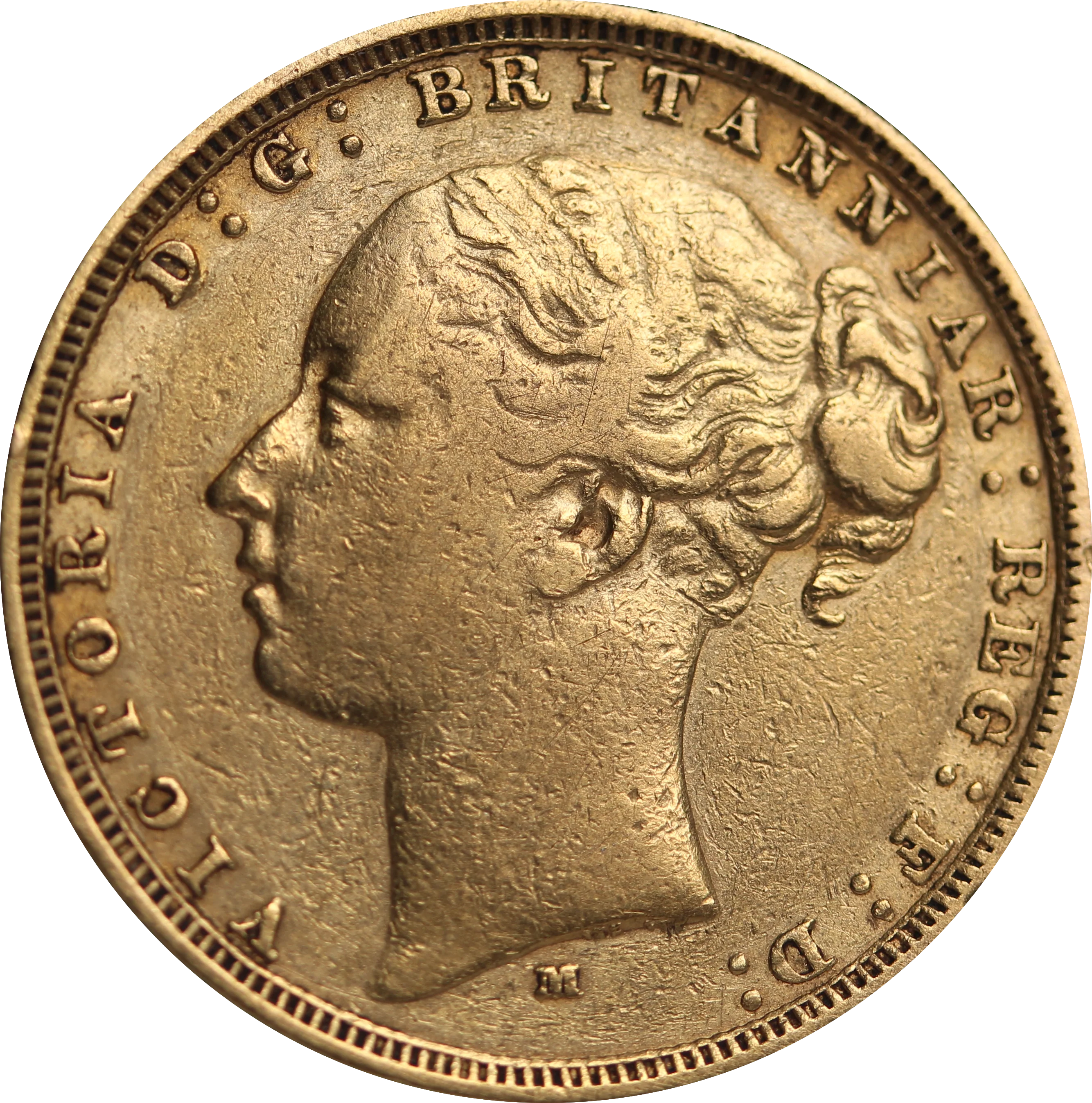 1881 Melbourne Mint Sovereign Fine - Image 2