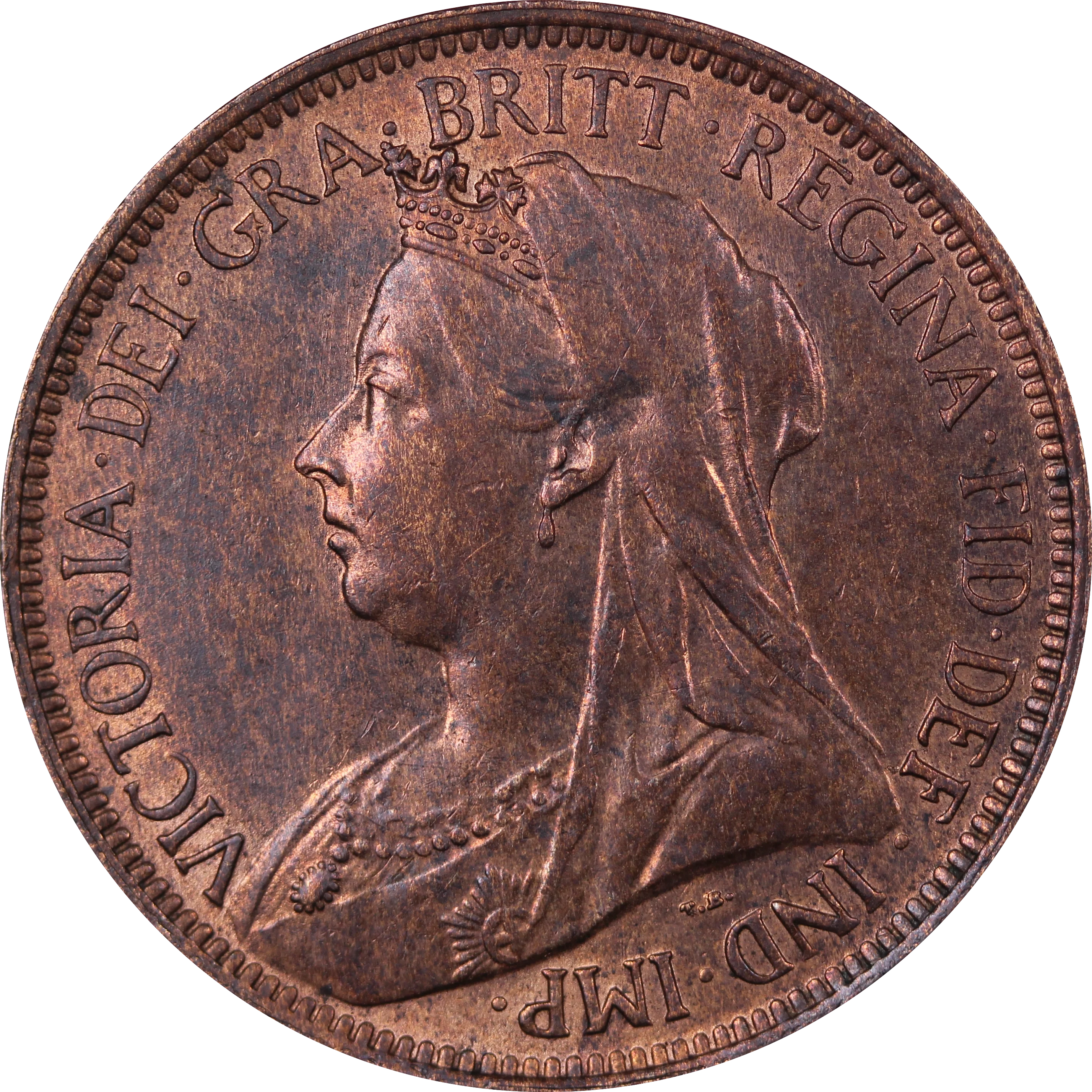 1899 GB Halfpenny aUNC - Image 2