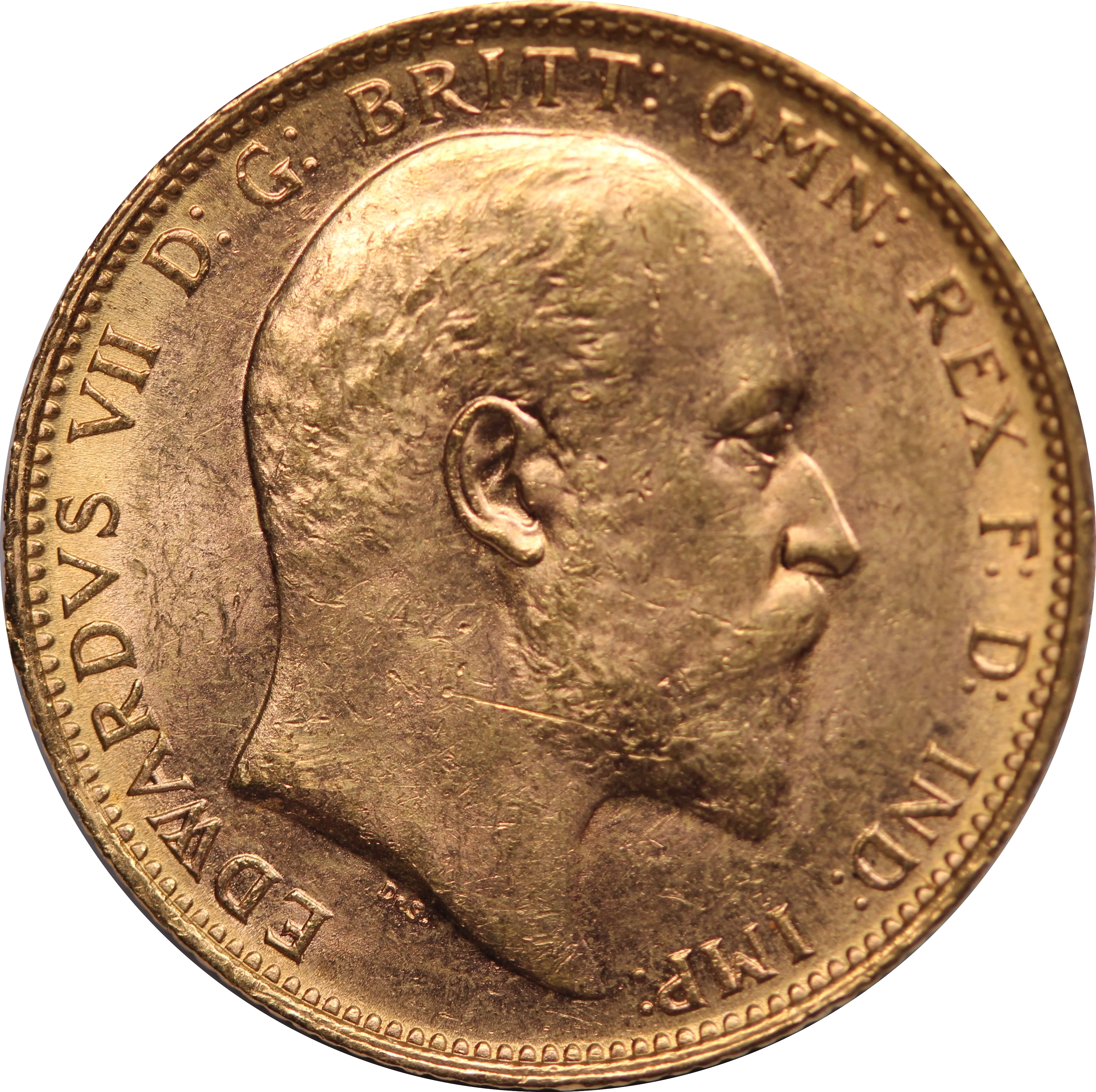 1905 Melbourne Mint Sovereign aUNC - Image 2