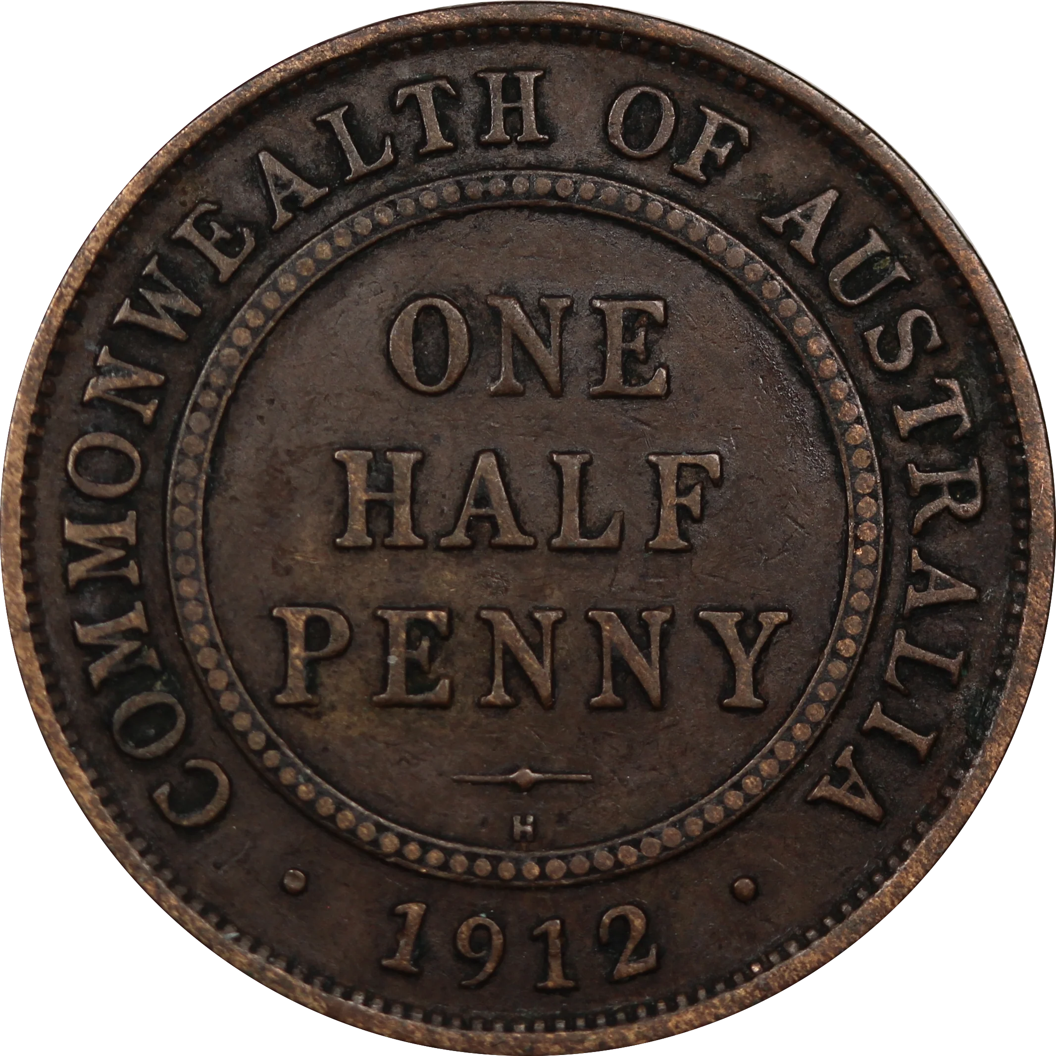 1912H Halfpenny Fine
