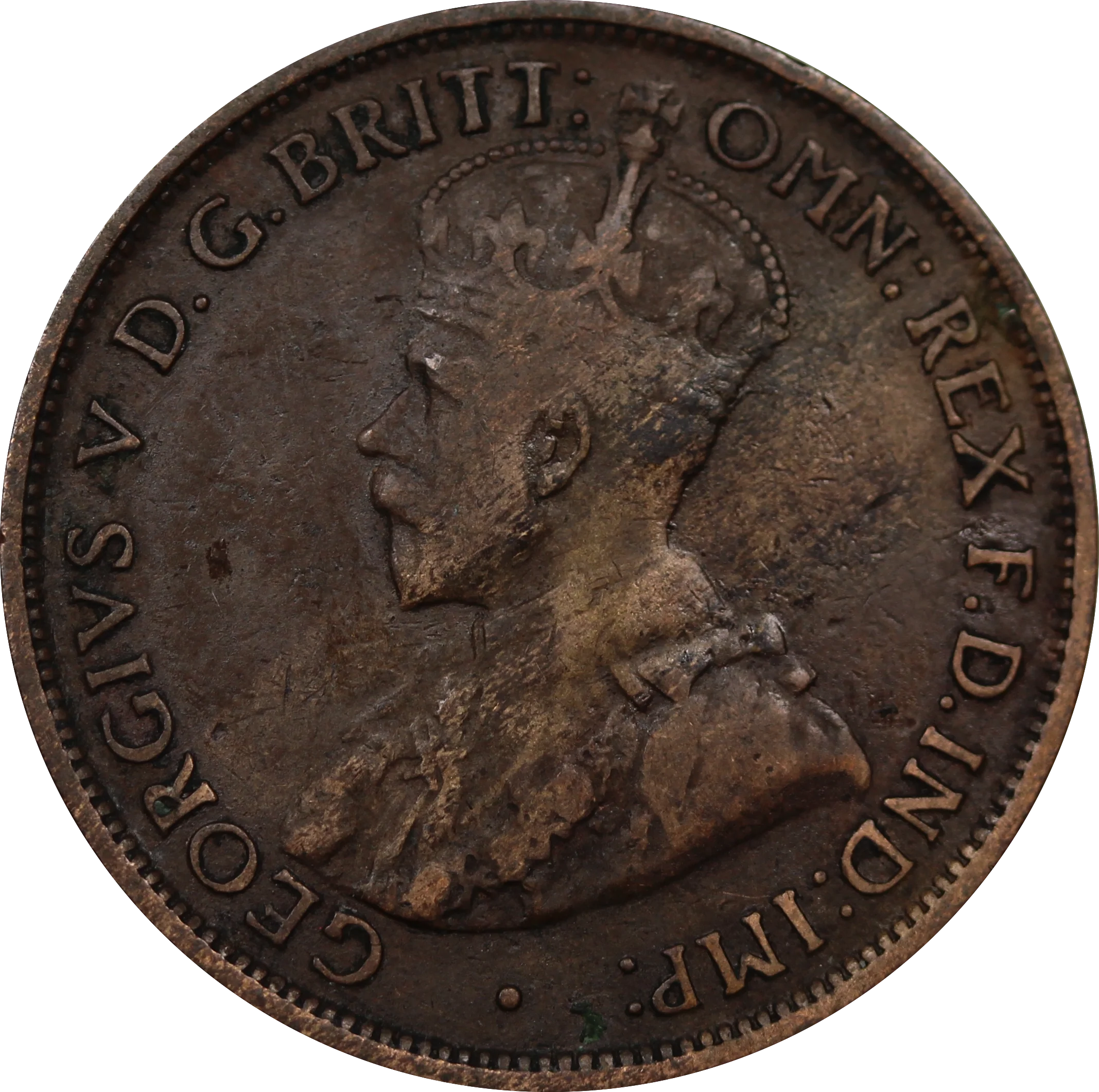 1912H Halfpenny Fine - Image 2