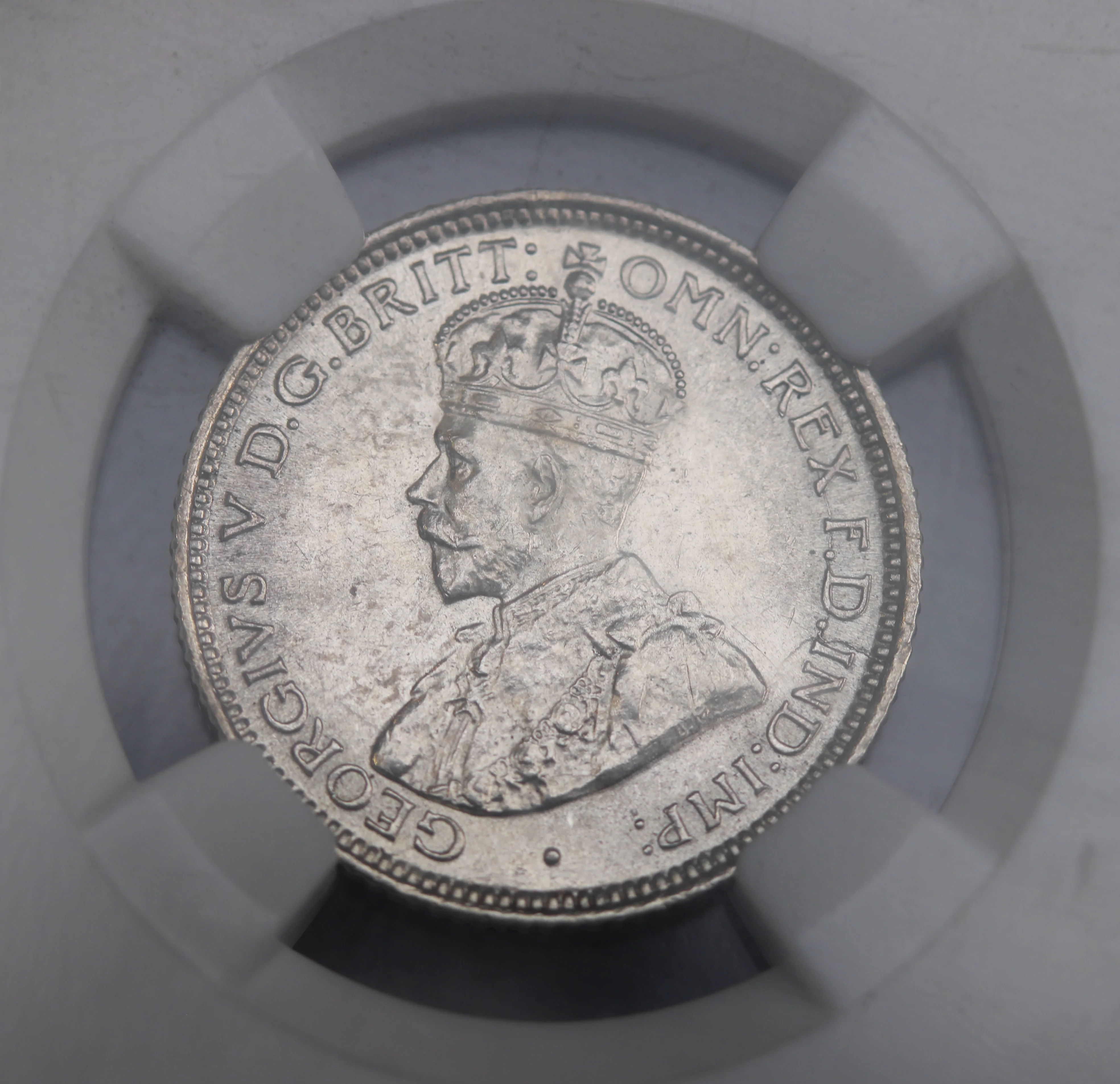 1914 Australia Silver Sixpence NGC MS62 - Image 3