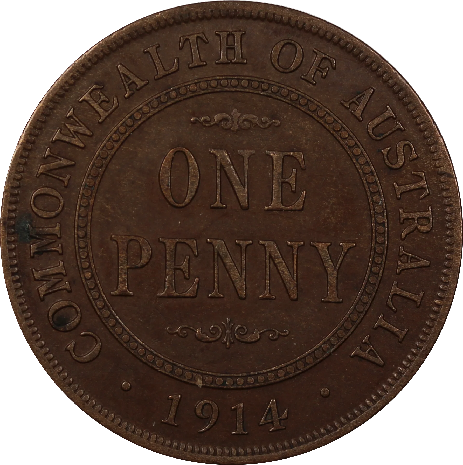 1914 Penny gVF
