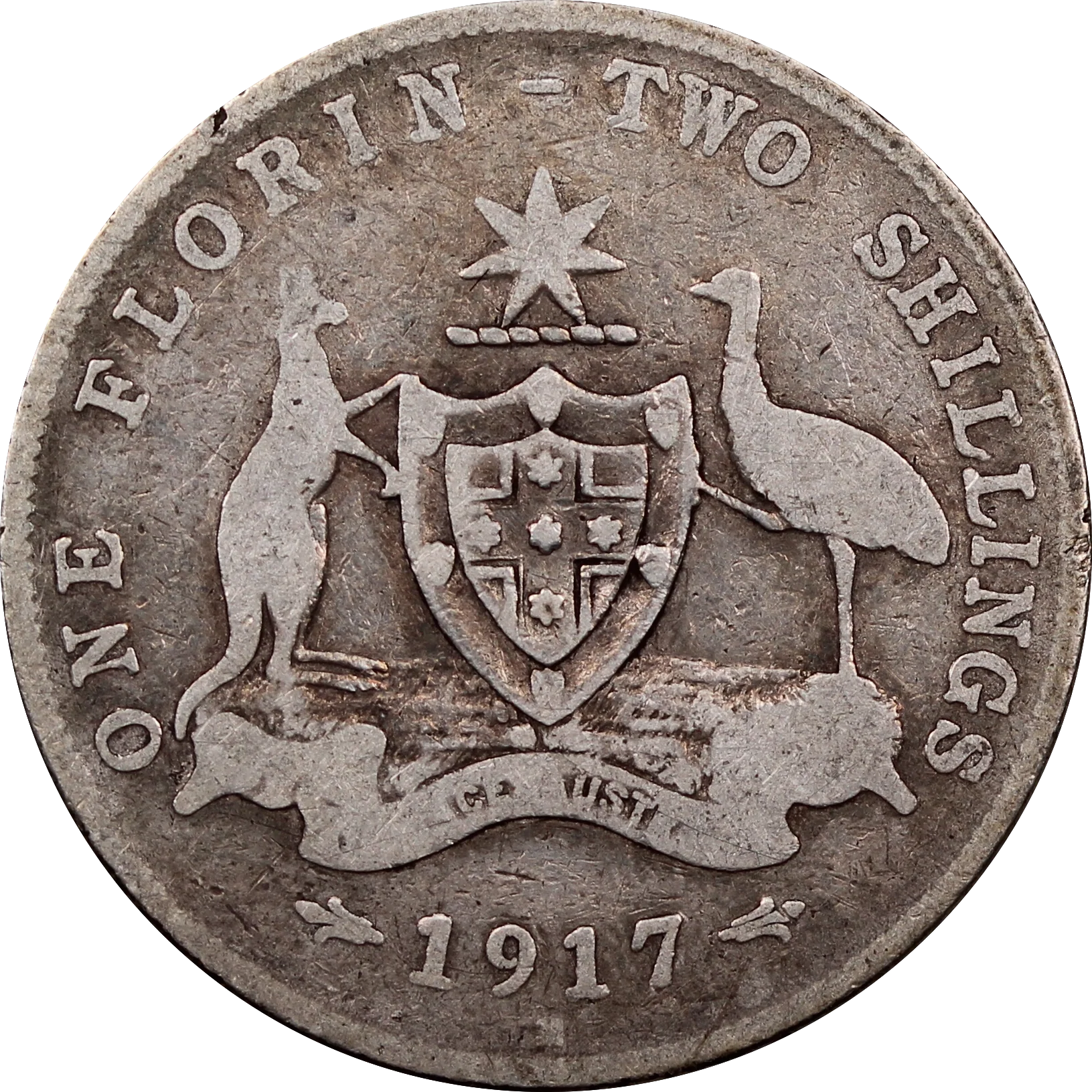1917M Florin Circulated