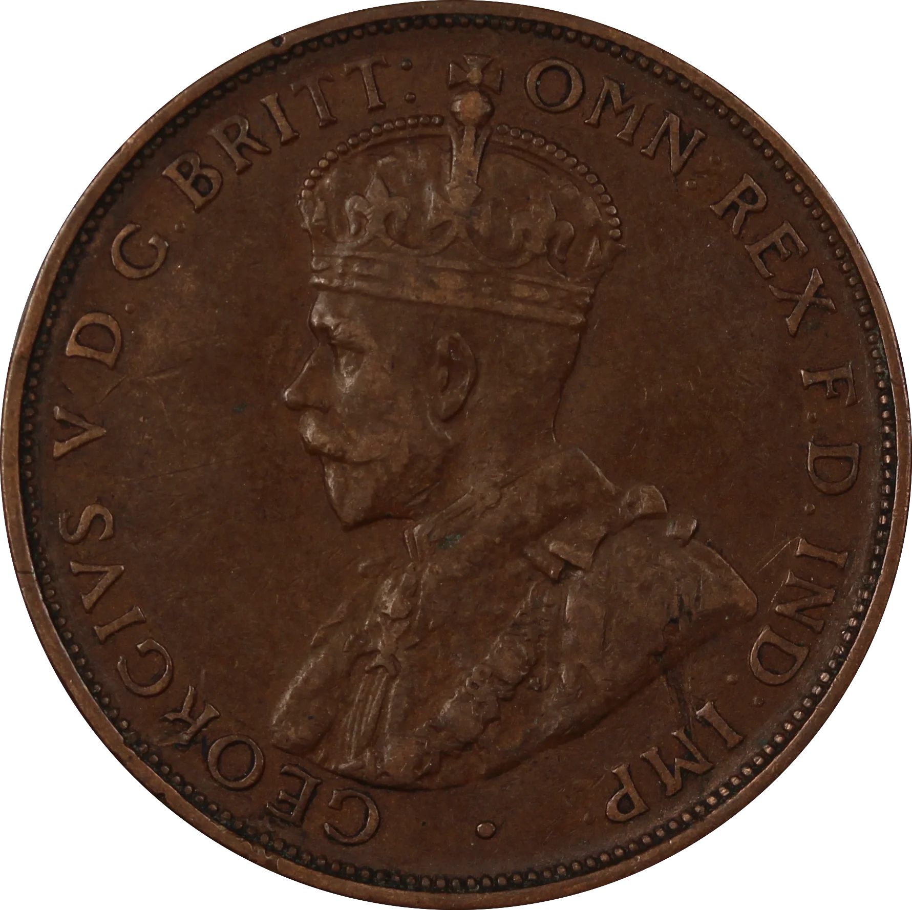 1919 Penny Dot Below Scroll VF - Image 2