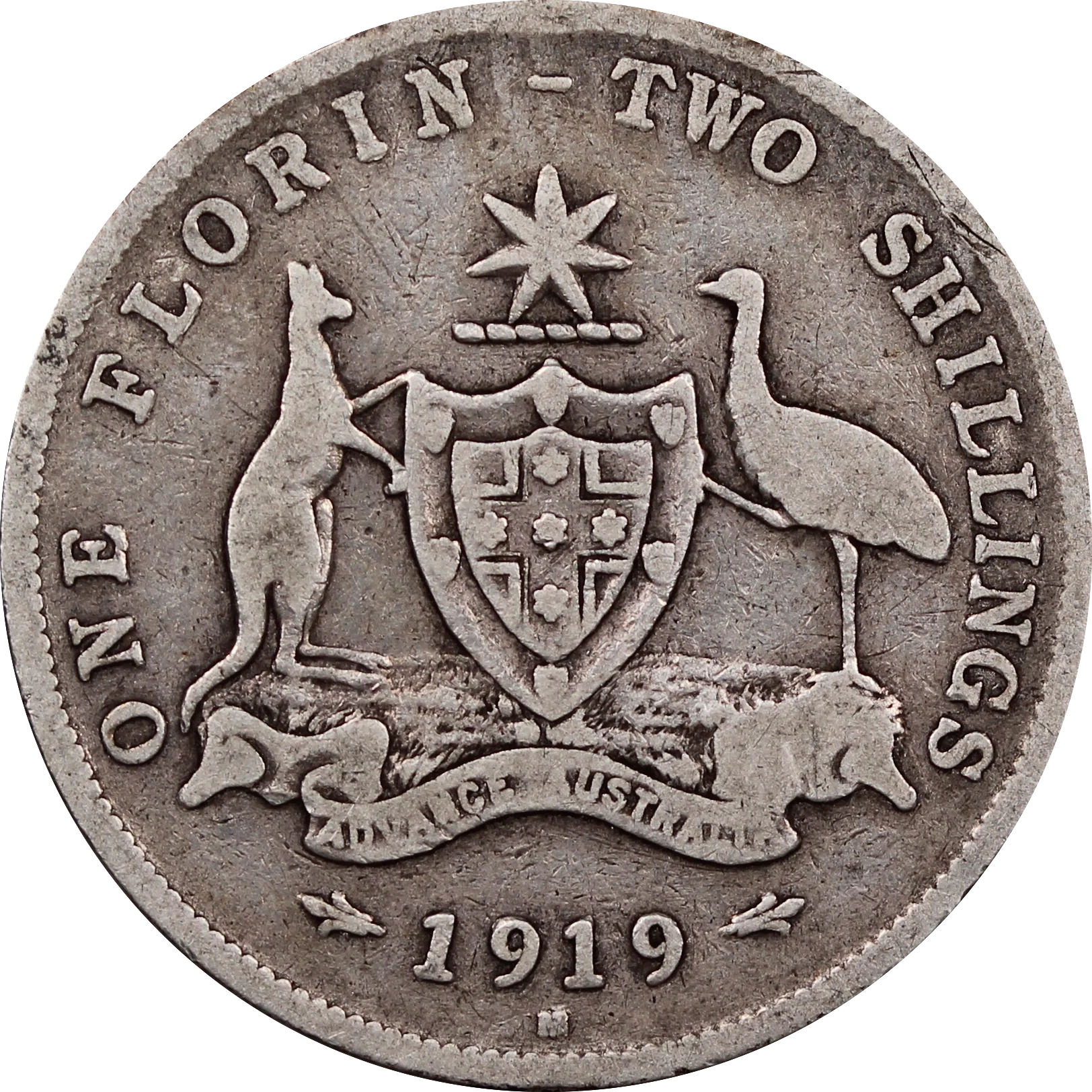 1919M Florin Circulated