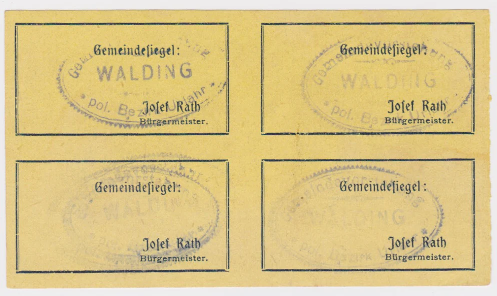 1920 Austria 15, 25, 50 and 90 Heller Set UNC - Image 2