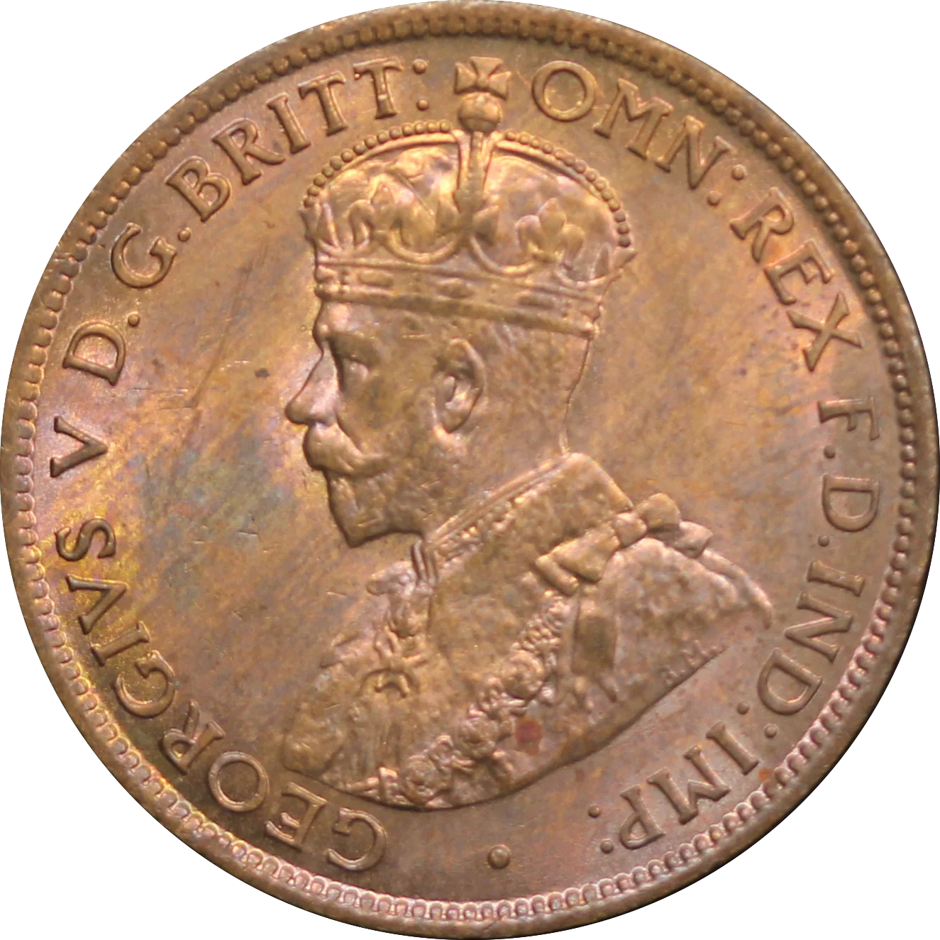 1920 Halfpenny UNC - Image 2