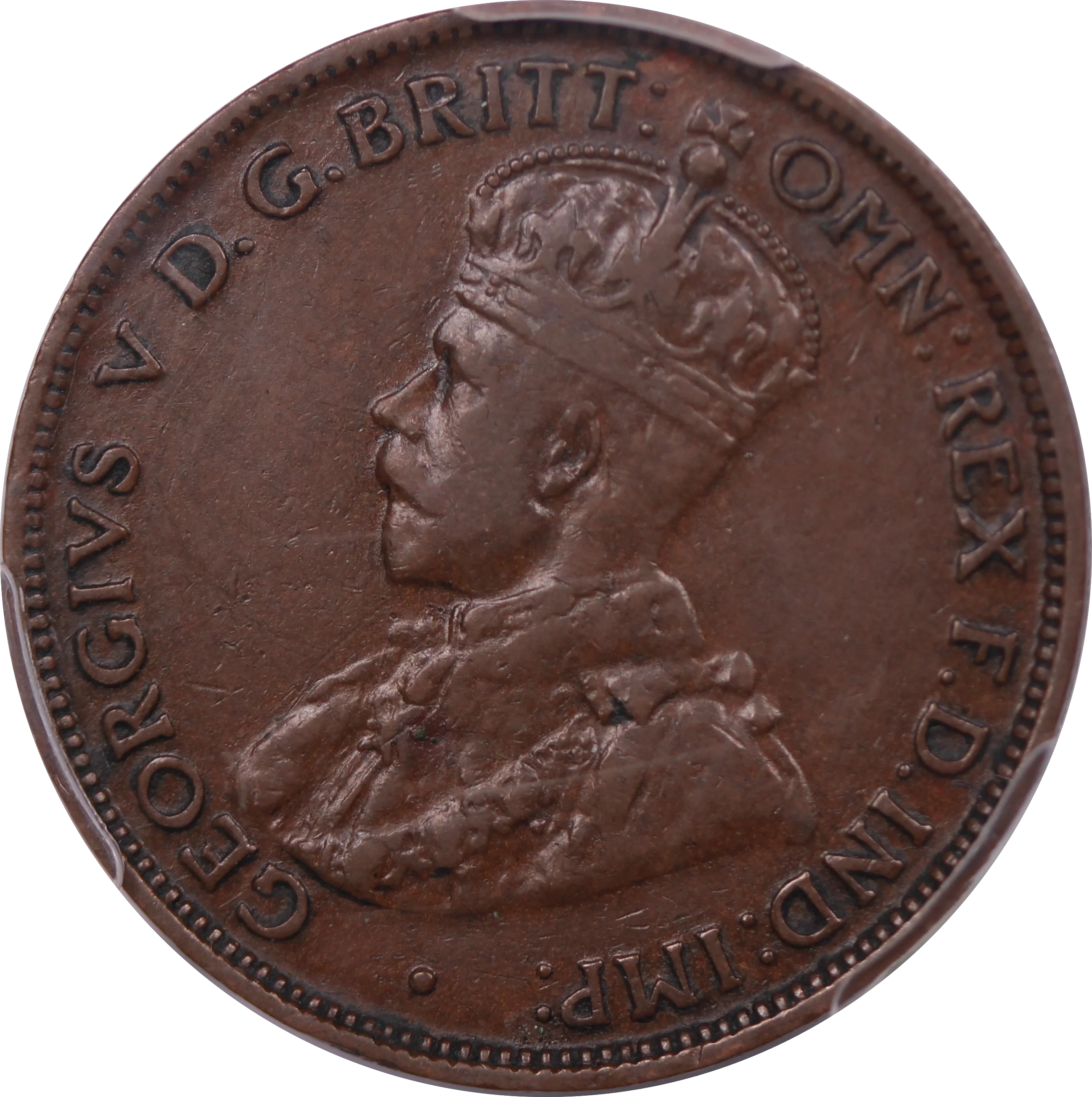1923 Australia Halfpenny XF40 (Key Date) - Image 5