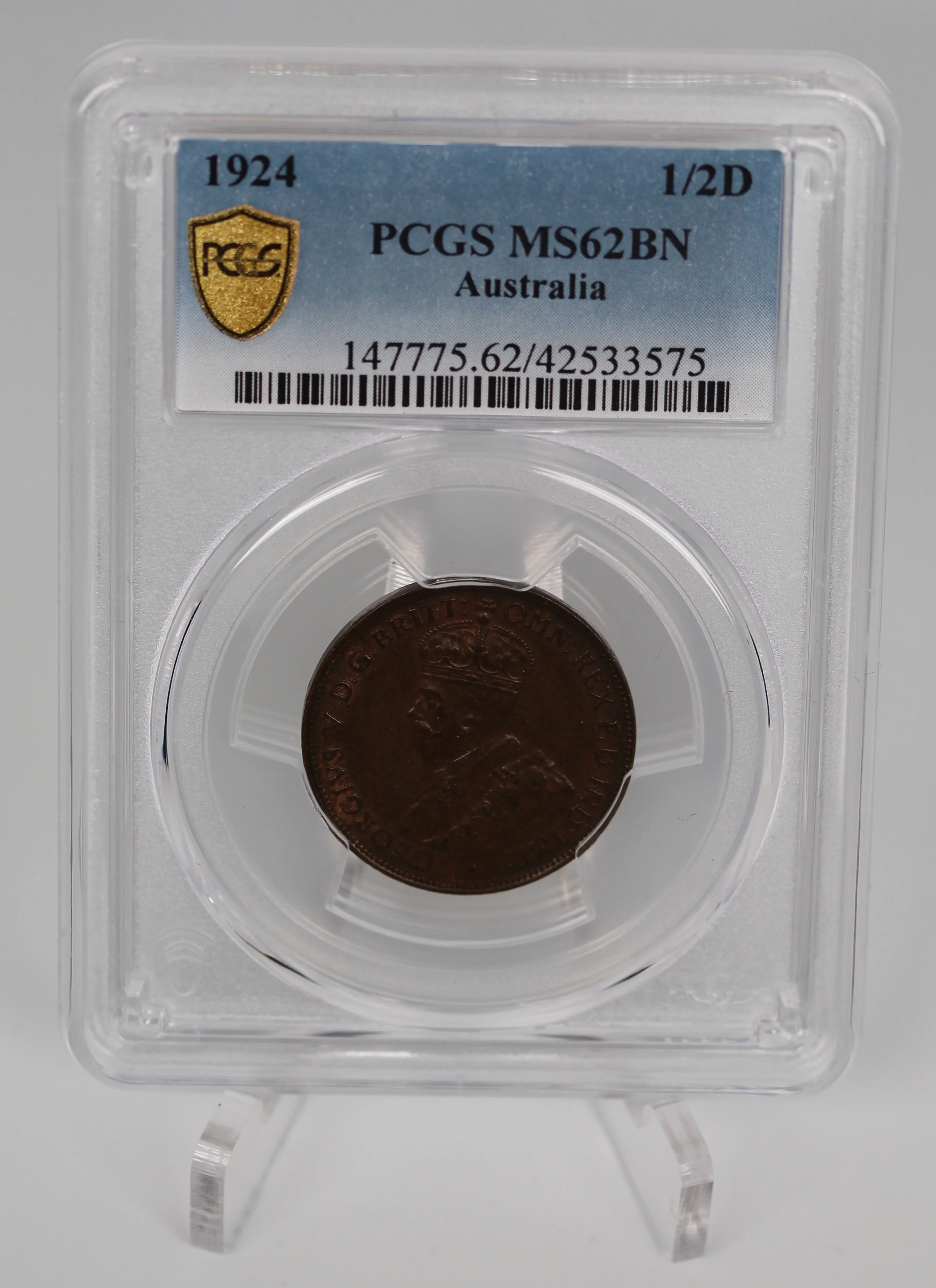1924 Halfpenny MS62BN - Image 3