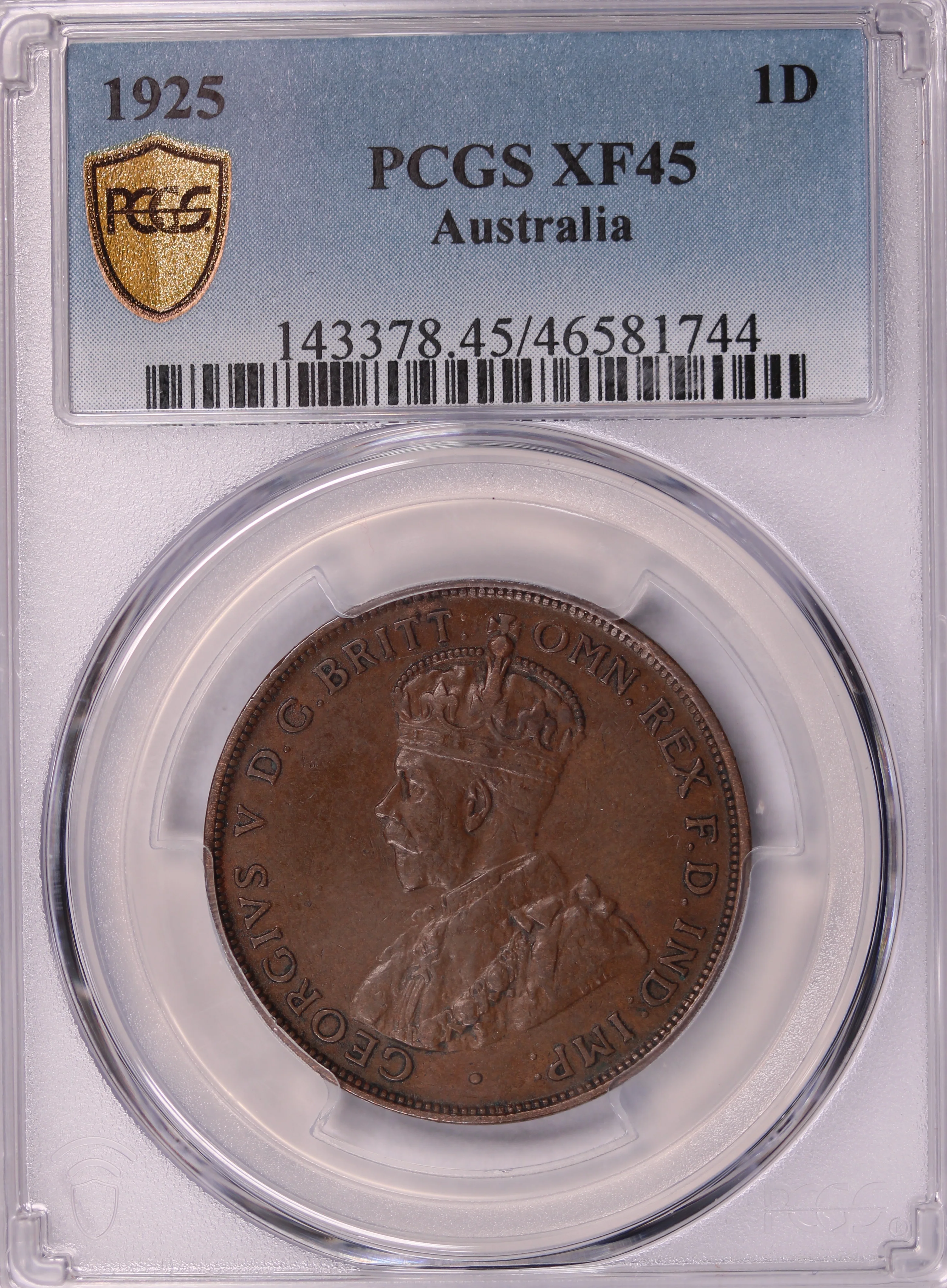 1925 Penny XF45 - Image 2