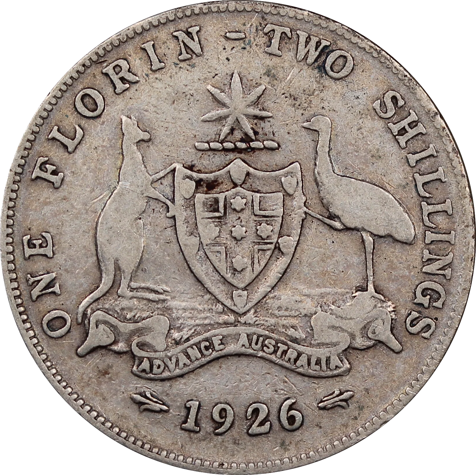 1926 Florin Circulated