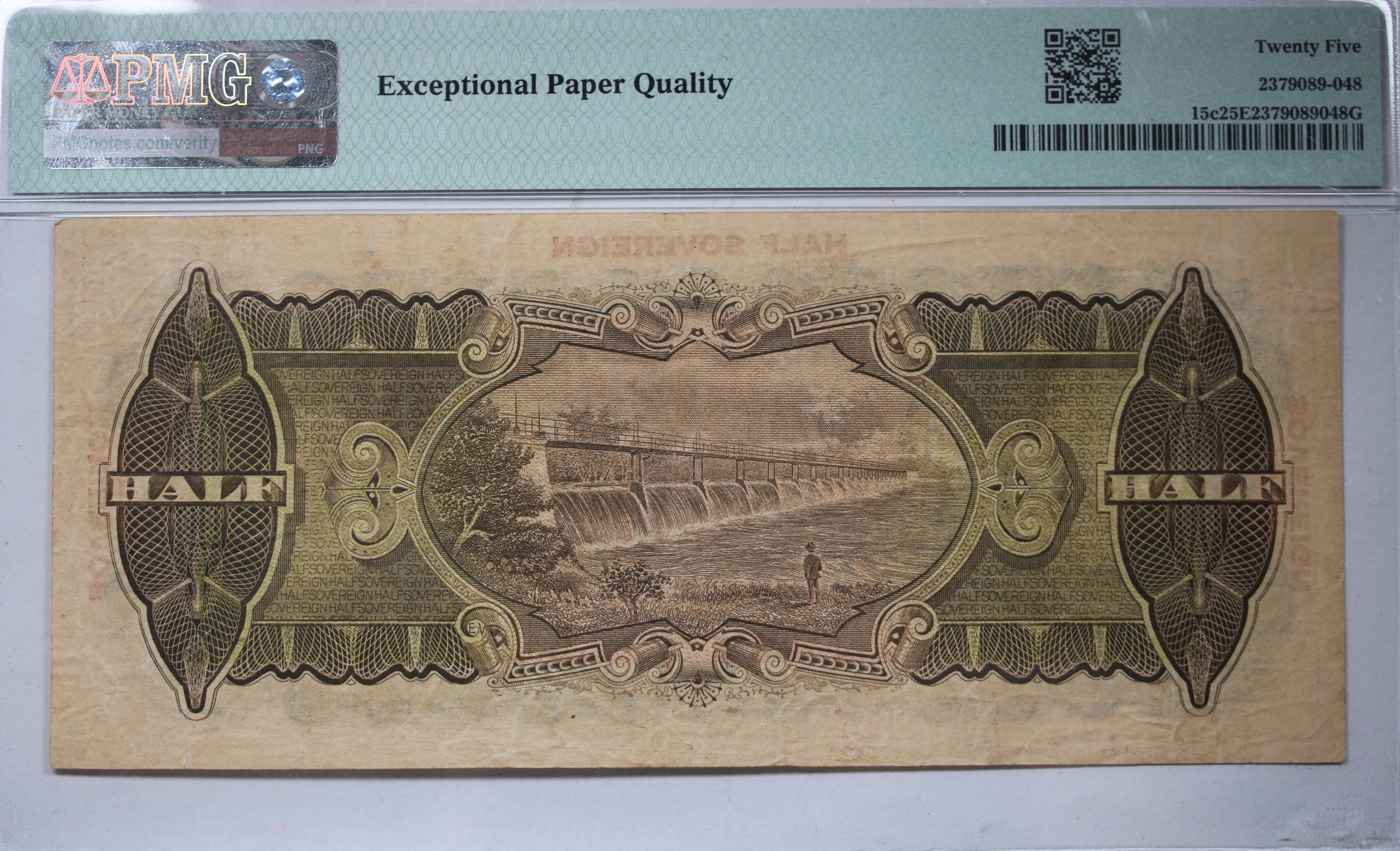 1928 Commonwealth of Australia Ten Shilling Riddle/Heathershaw Banknote Very Fine 25 EPQ - Image 2