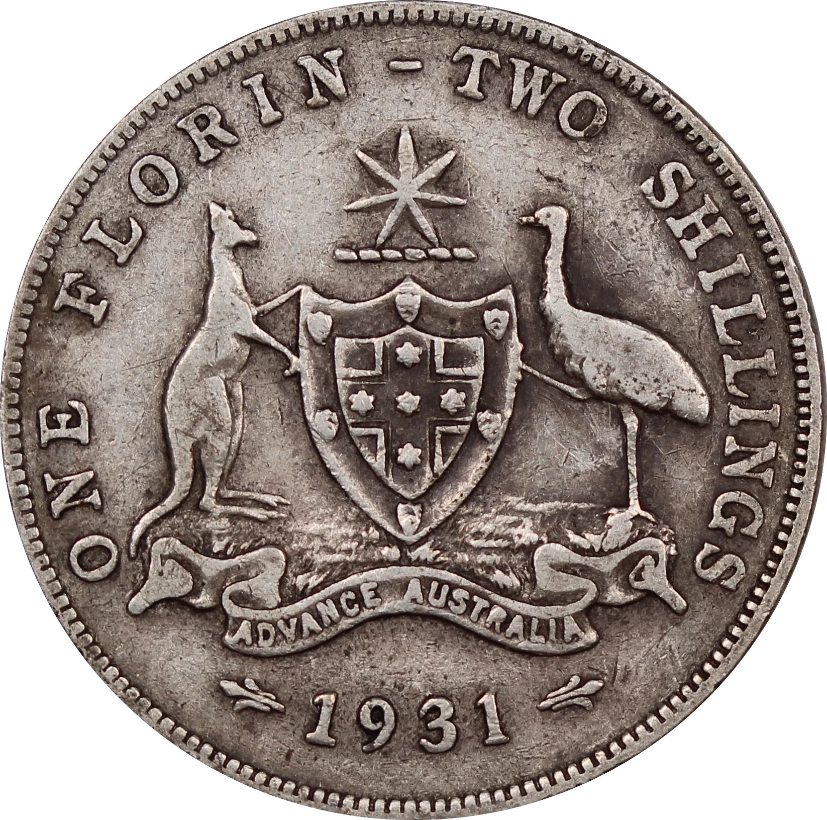 1931 Florin Circulated