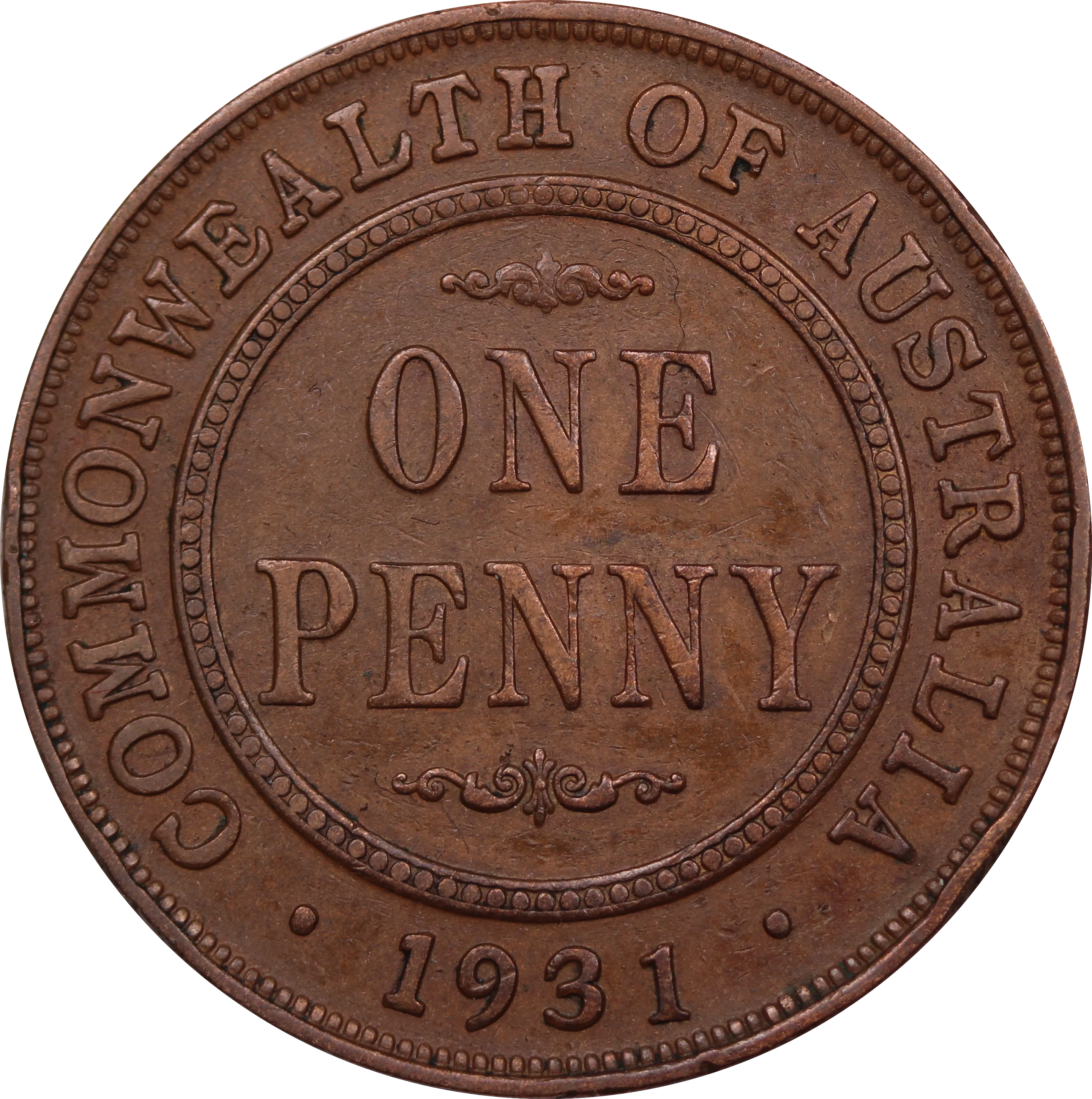 1931 Penny Dropped 1 gVF