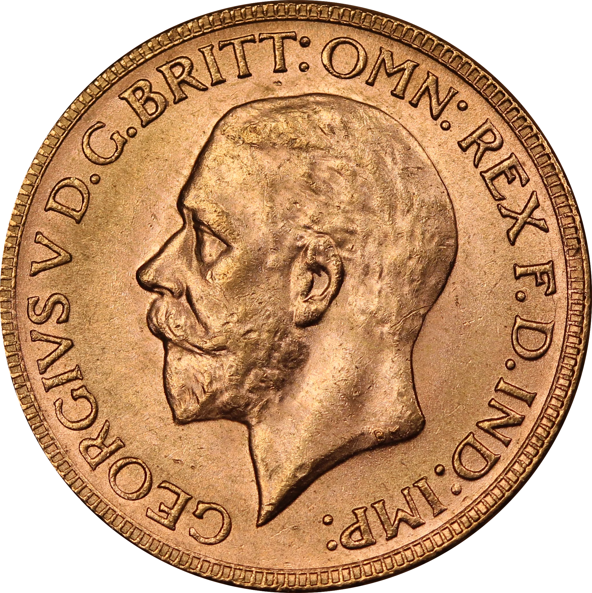 1931 Perth Mint Gold Sovereign UNC - Image 2