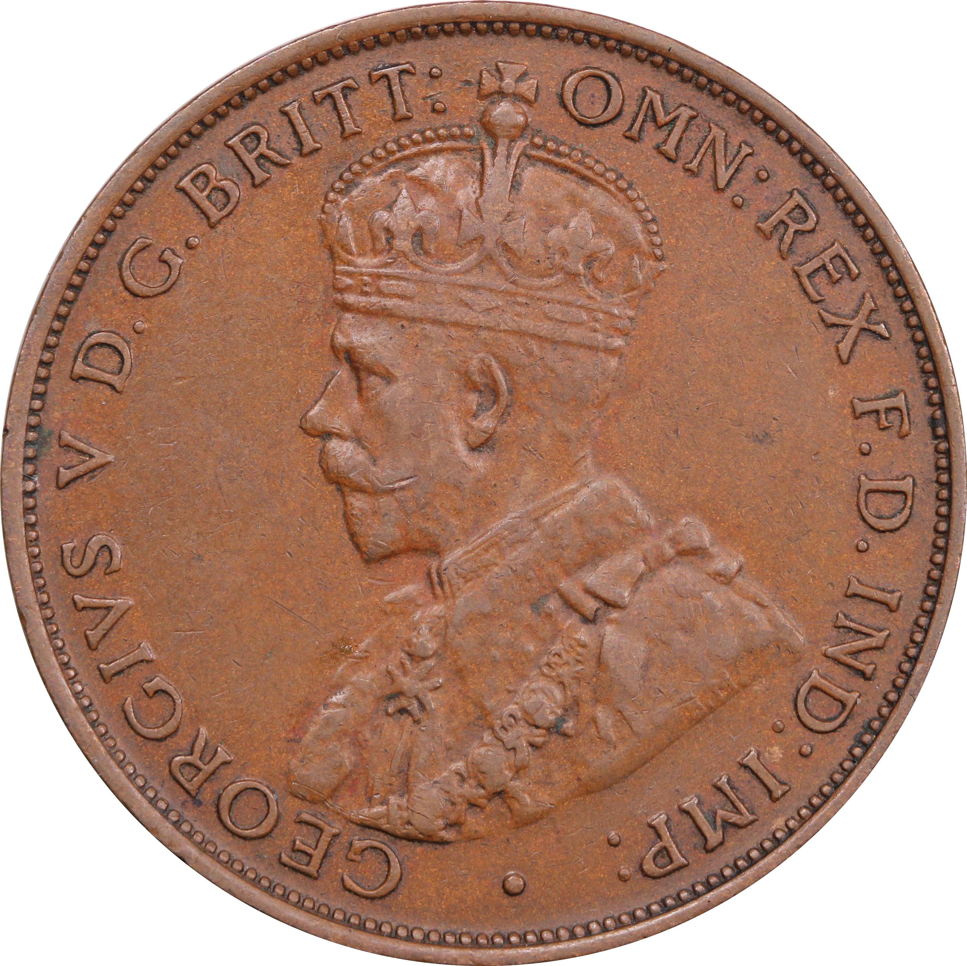 1933/32 Overdate Penny EF - Image 2