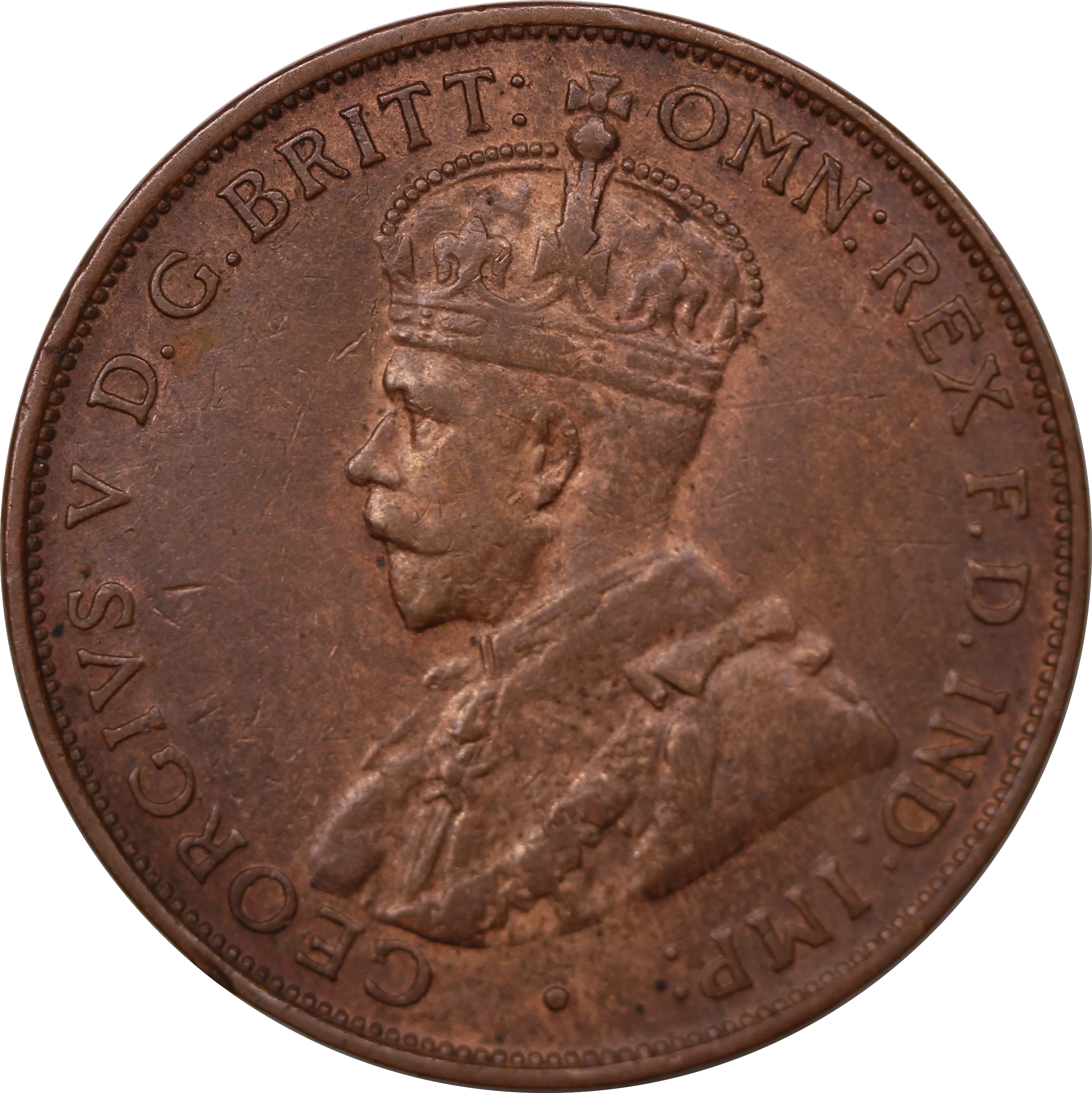 1933/32 Overdate Penny gVF - Image 2