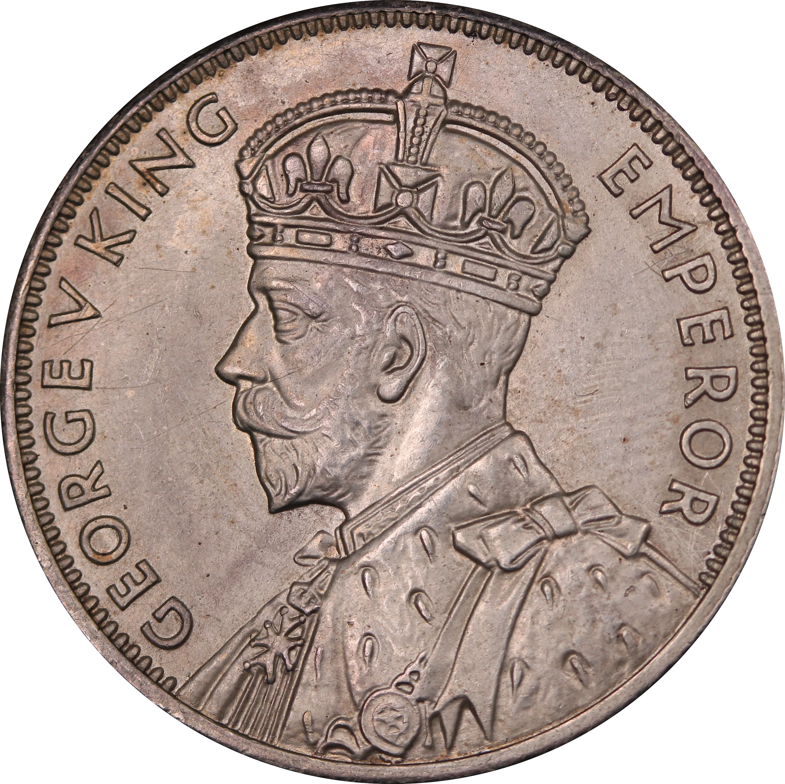 1934/35 Centenary Florin EF with Scratches - Image 2