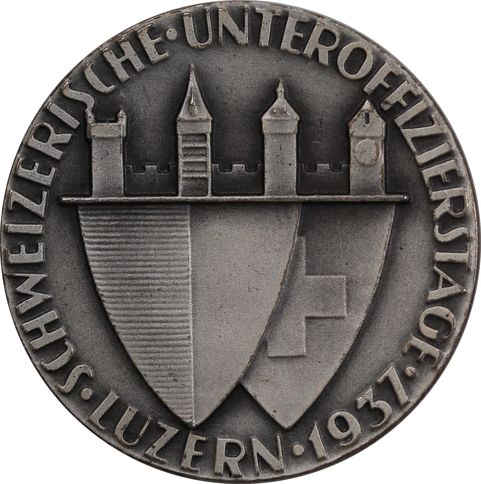1937 Switzerland Lucerne Medal - Image 2