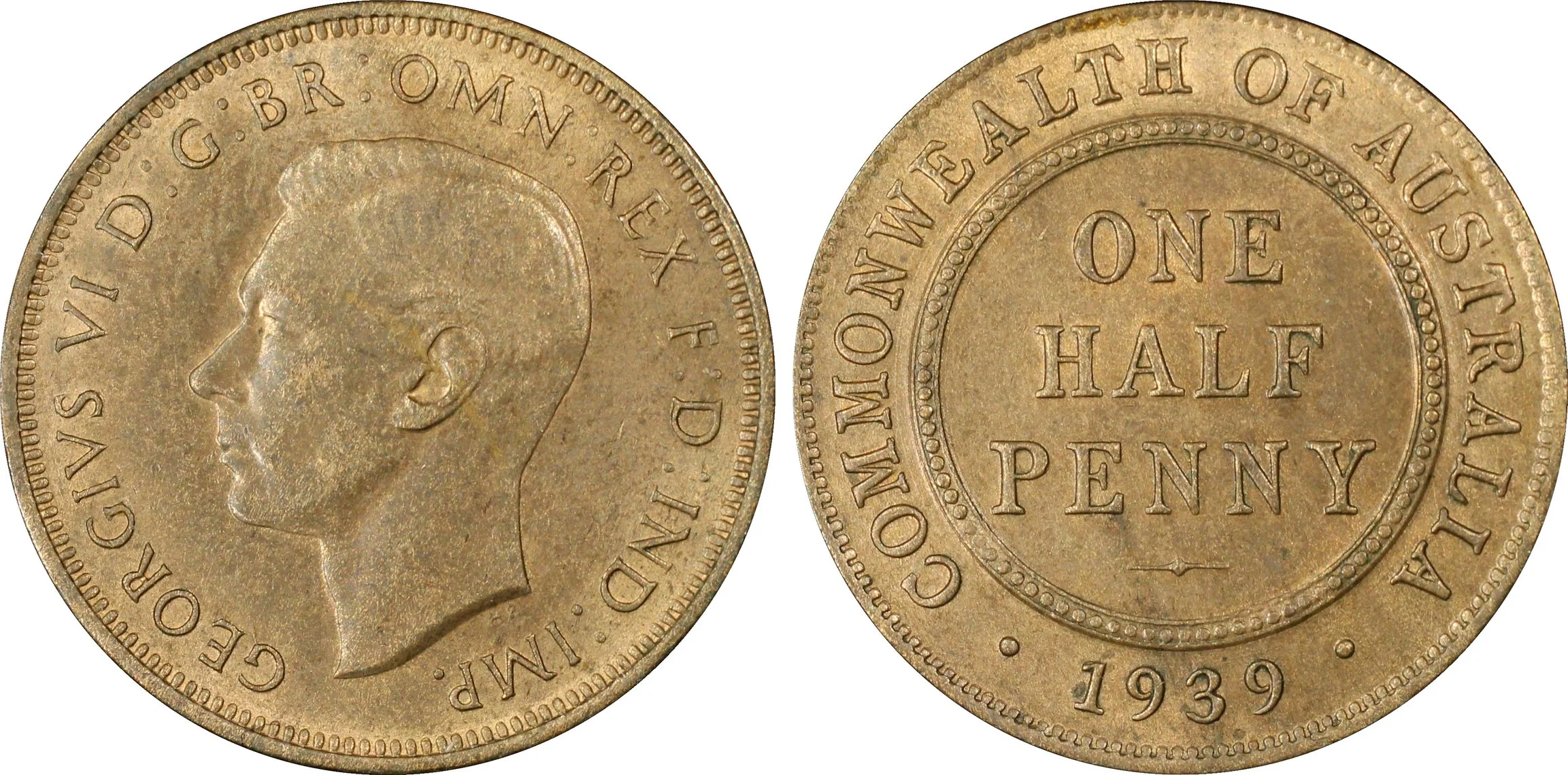 1939 Halfpenny MS63BN - Image 3