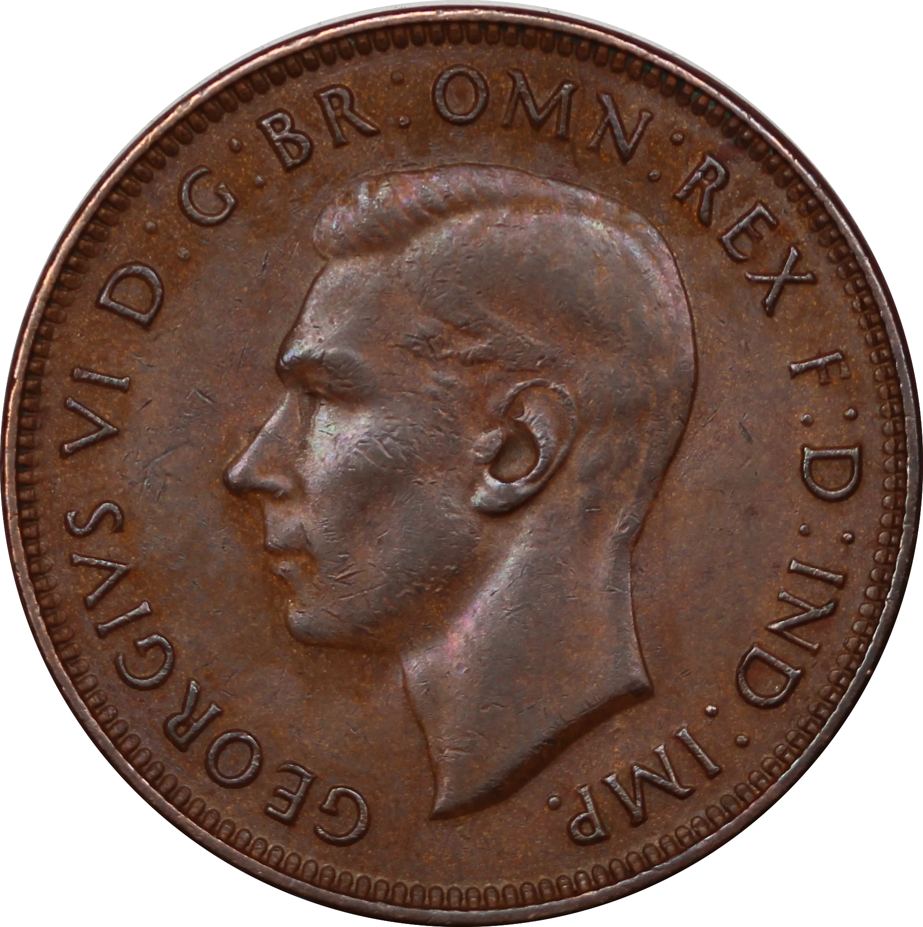 1941 Halfpenny VF - Image 2