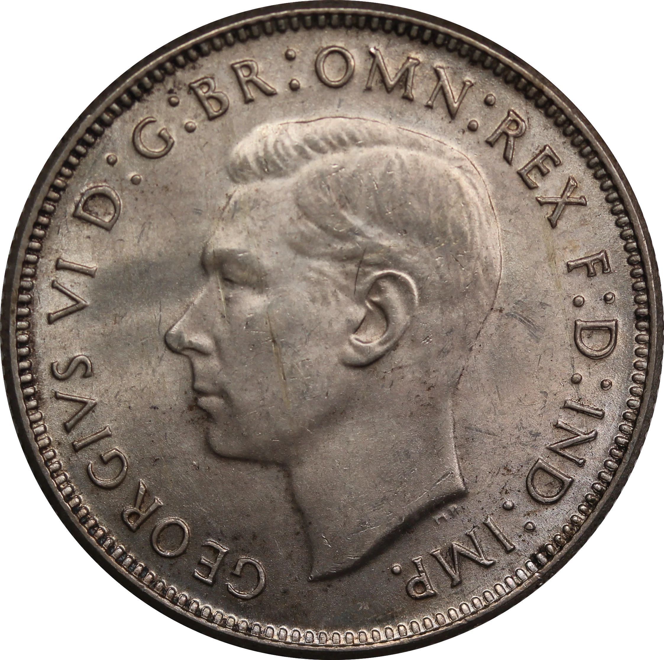 1943 Florin gVF - Image 2