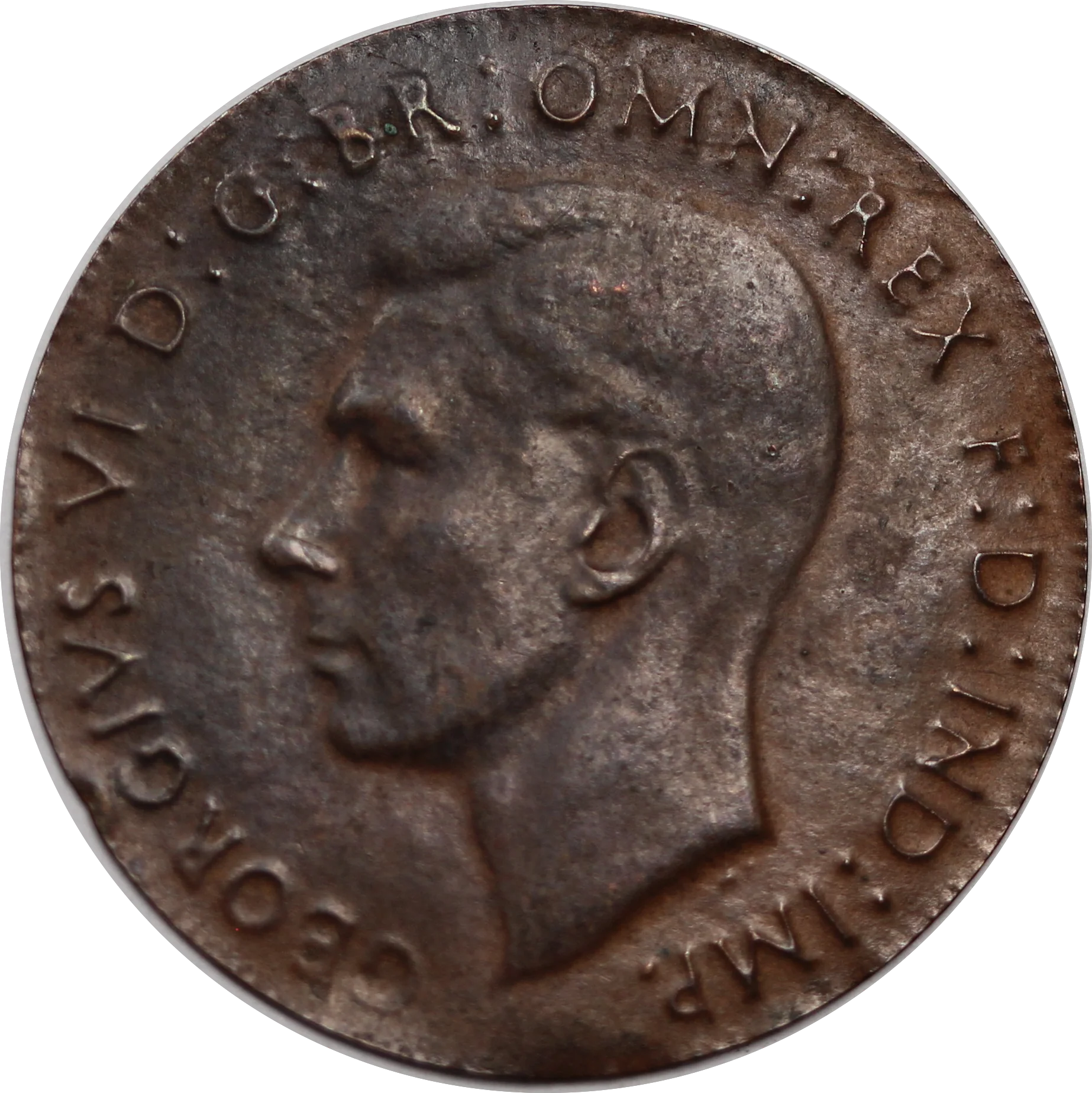 1943 Penny Broadstrike Error EF - Image 2
