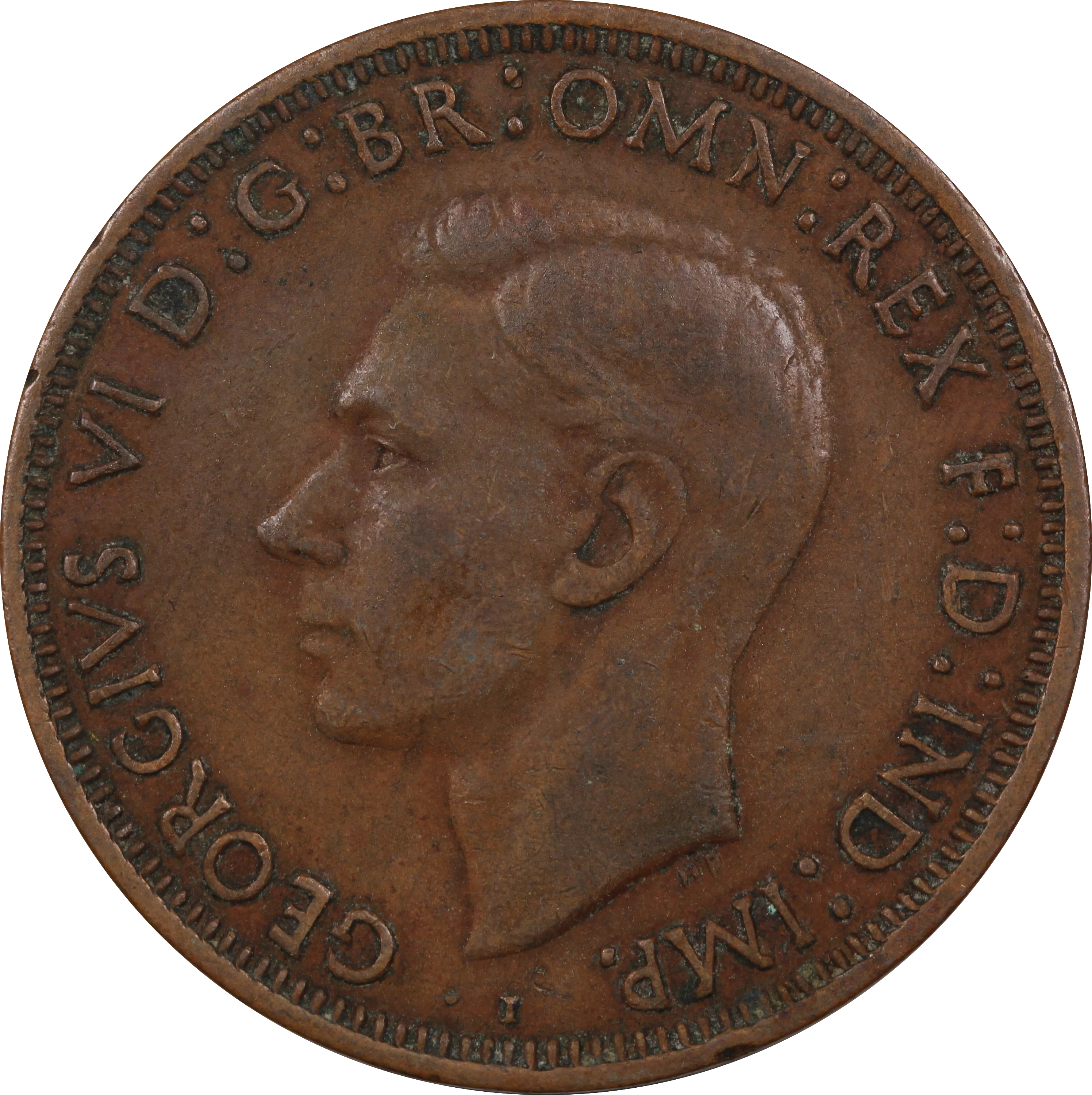 1943I Penny Lamination Peel Error Trio VF - Image 5
