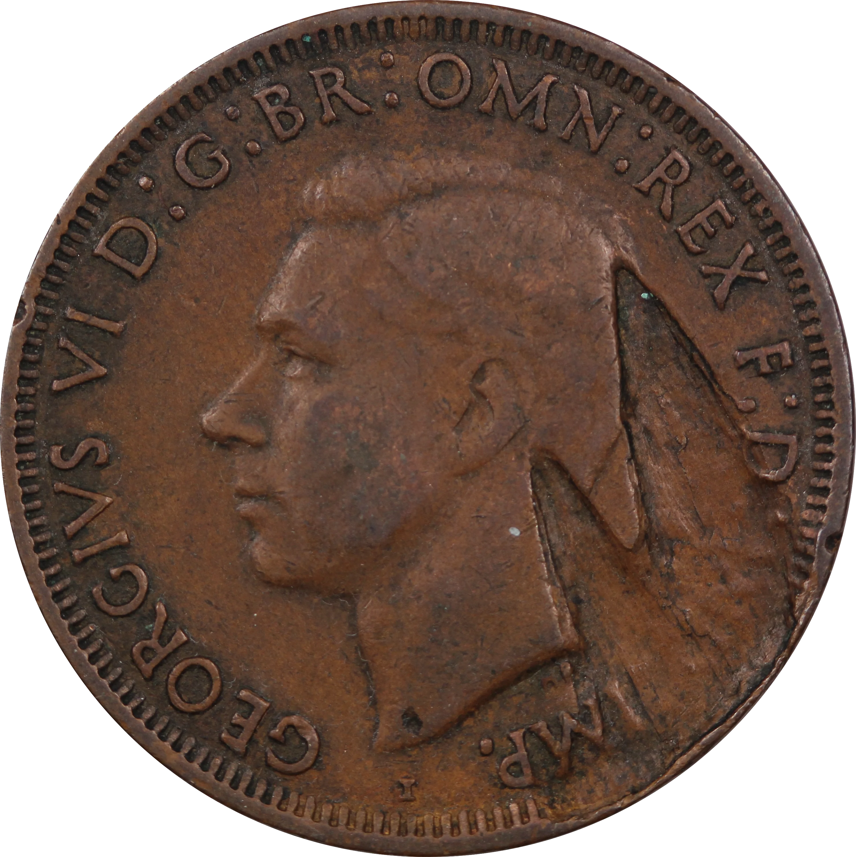 1943I Penny Lamination Peel Error Trio VF - Image 7
