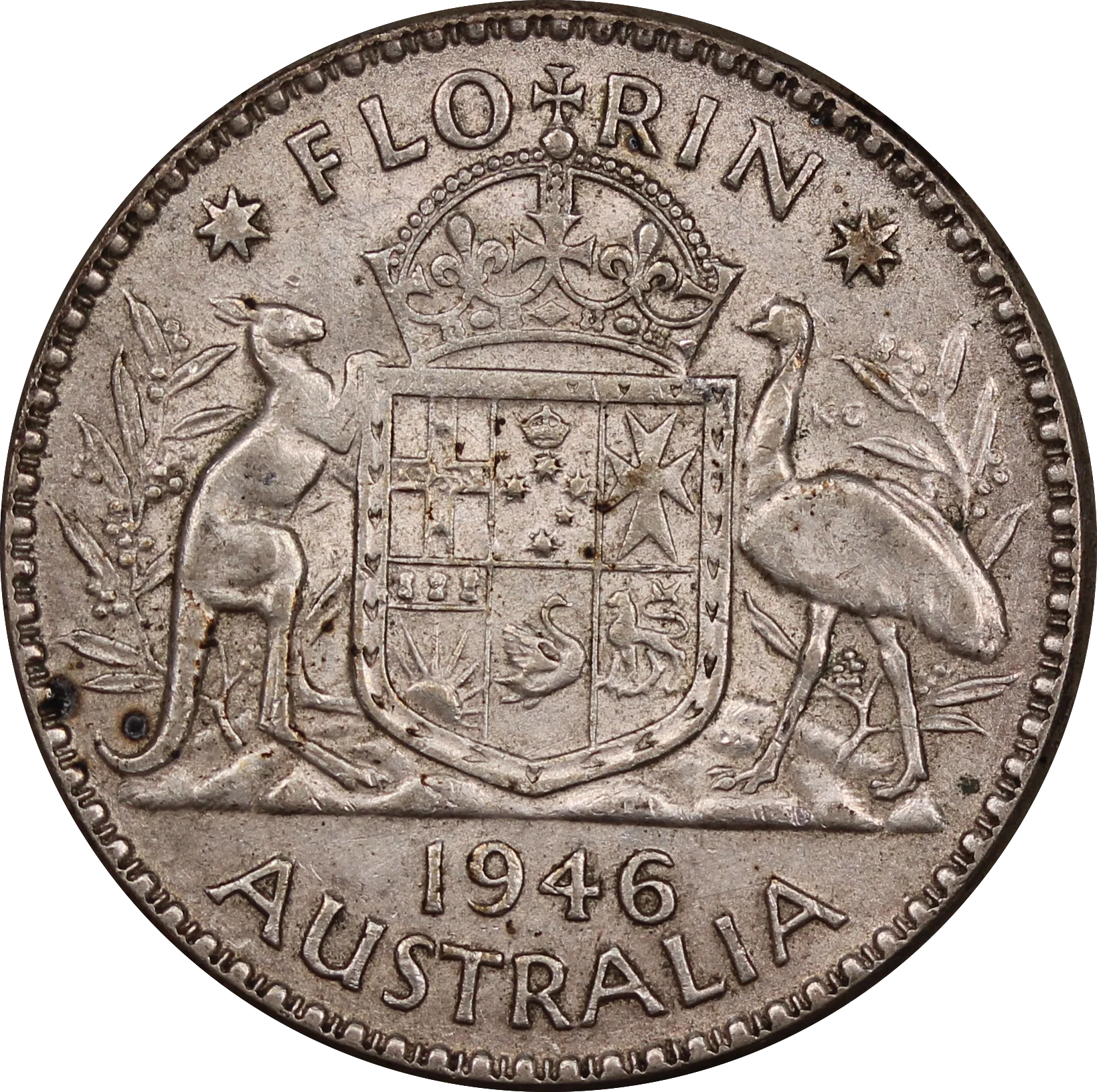 1946 Florin Circulated