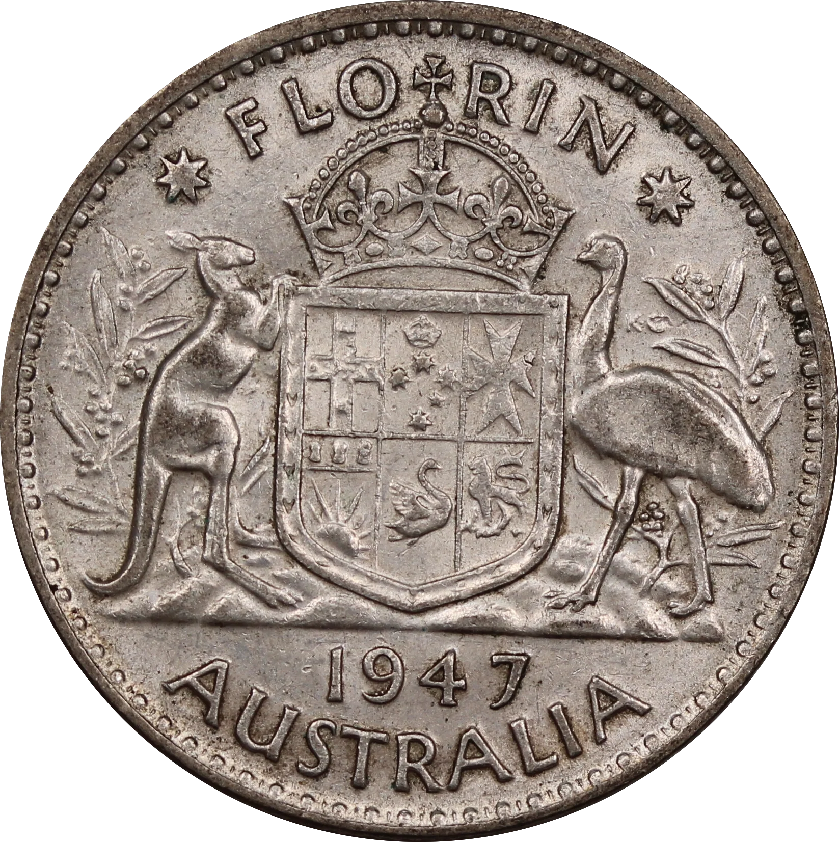 1947 Florin Circulated