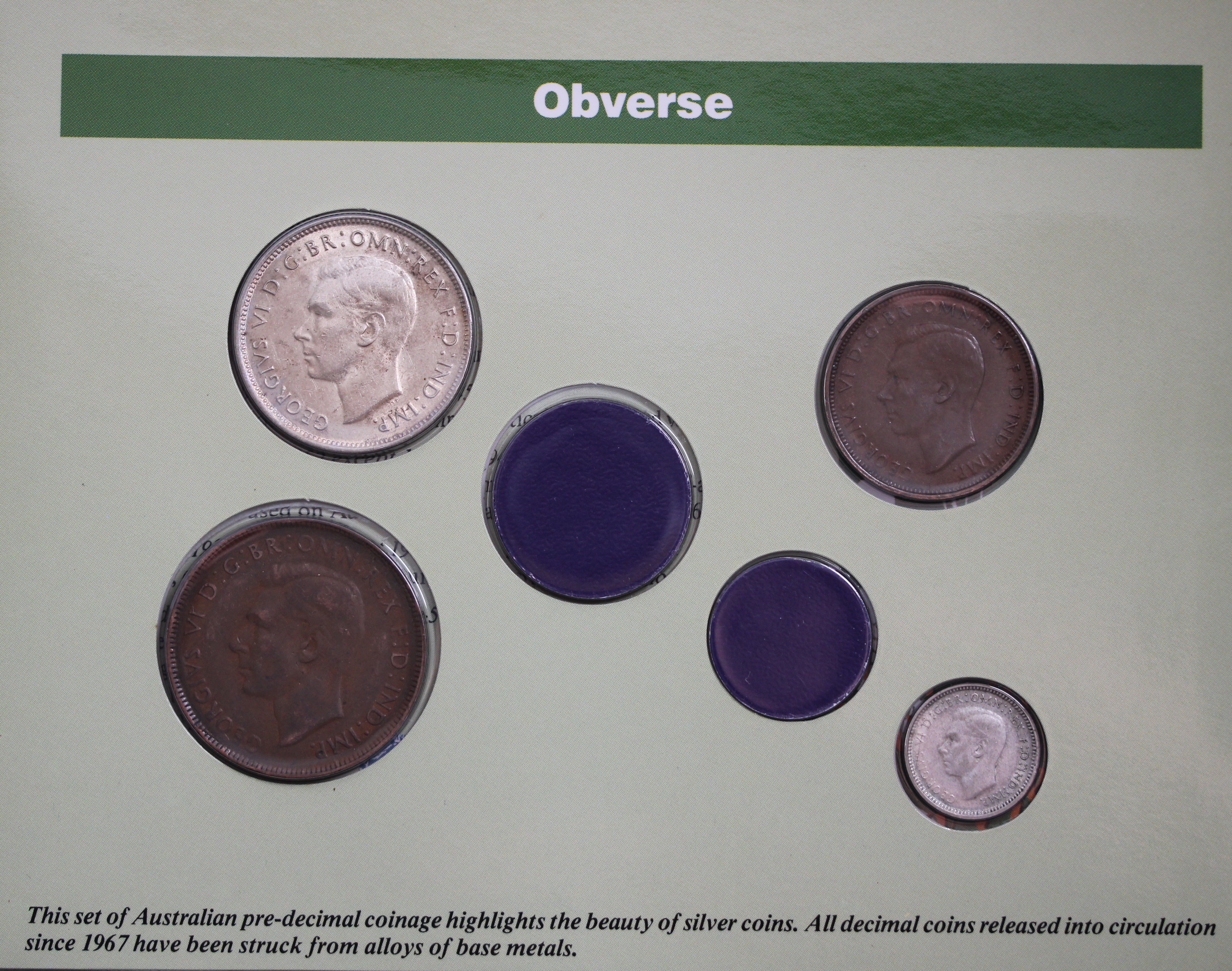 1947 King George VI Pre-Decimal Set - Image 3