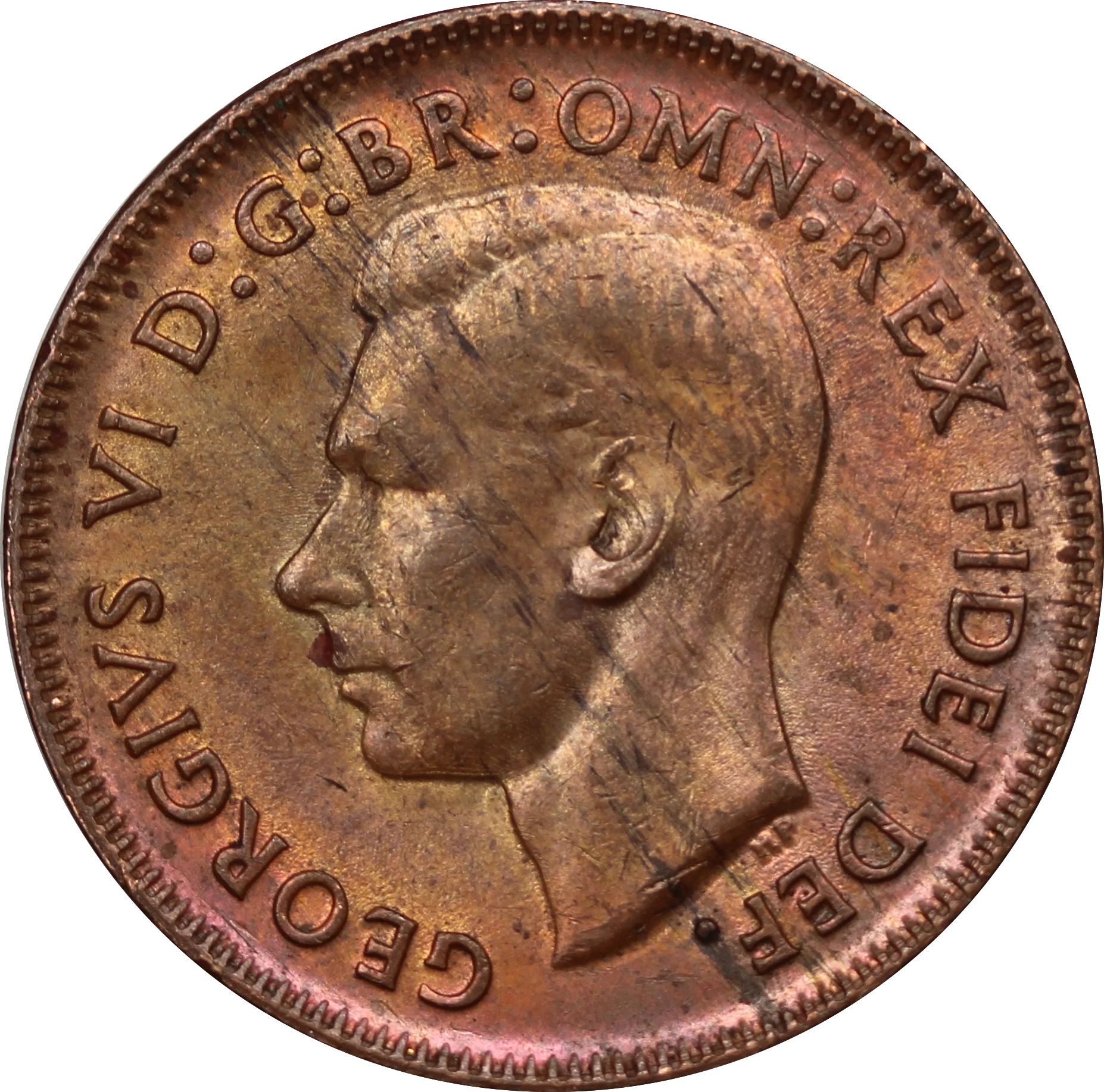 1952 Halfpenny EF - Image 2