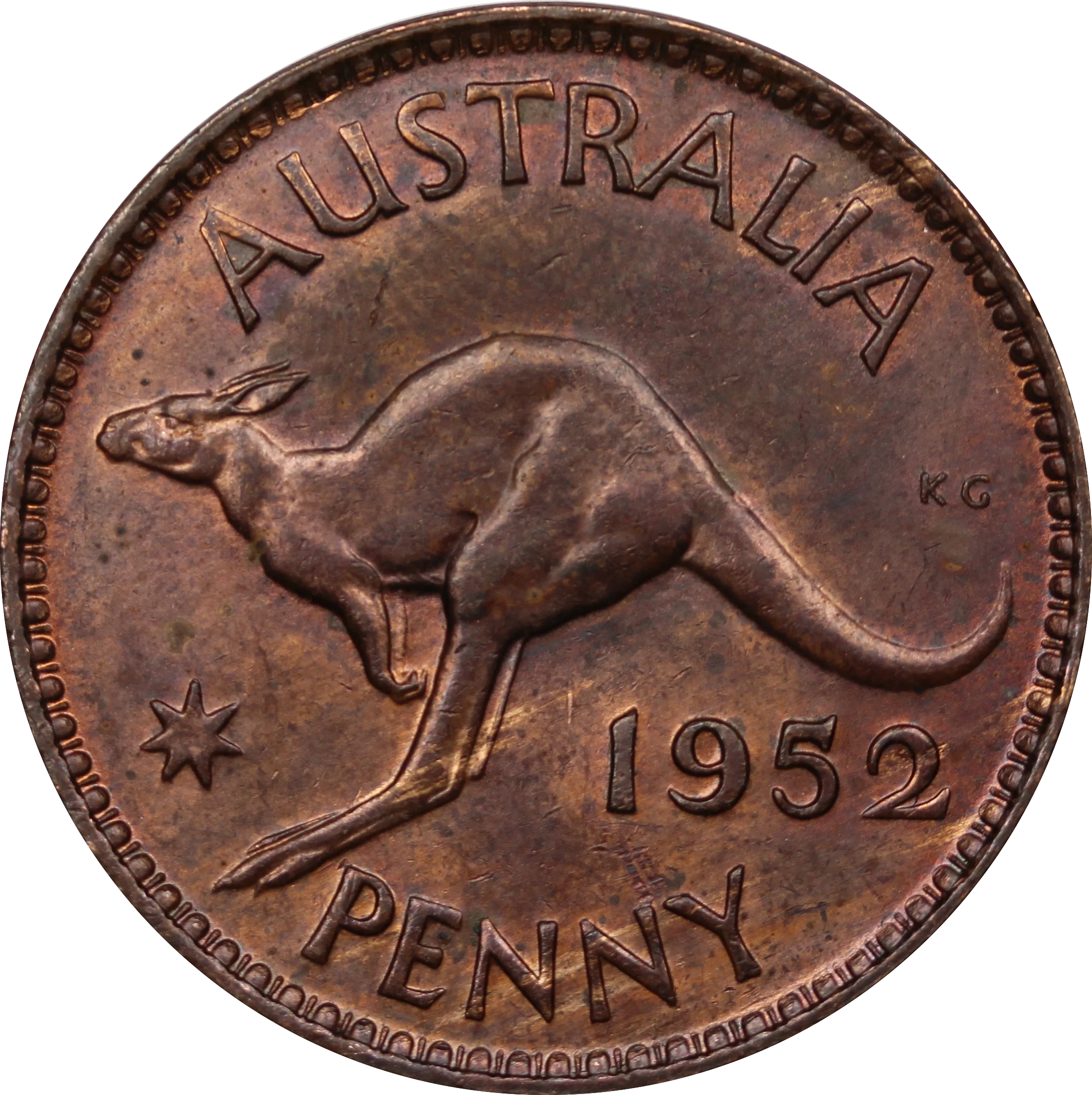 1952 Penny aUNC