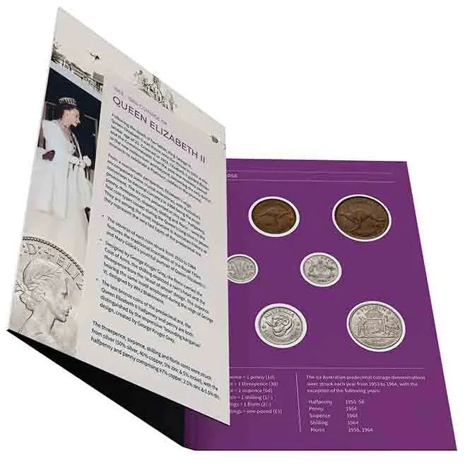 1953-64 Elizabeth II 6-Coin Set - Image 2