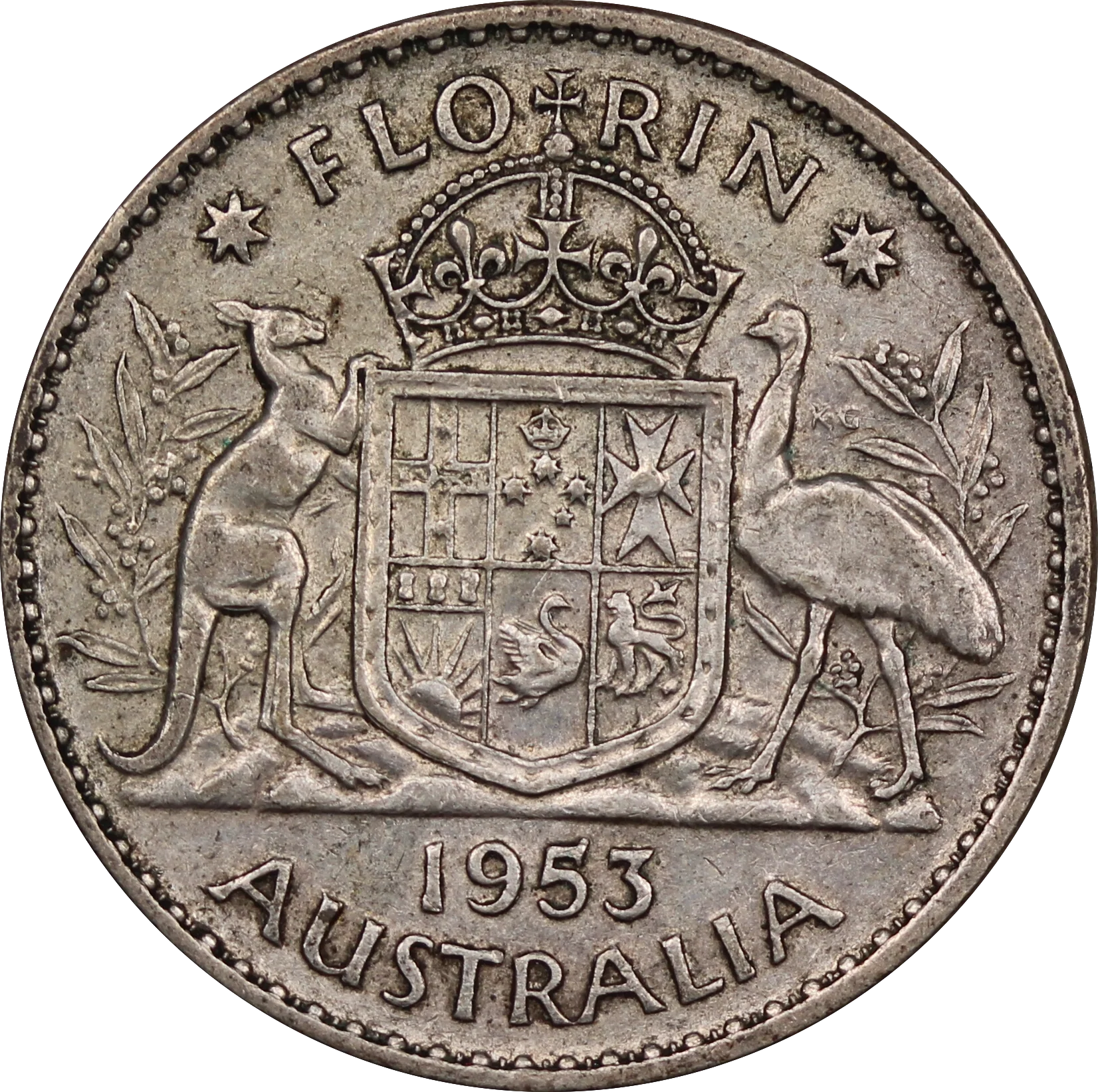1953 Florin Circulated
