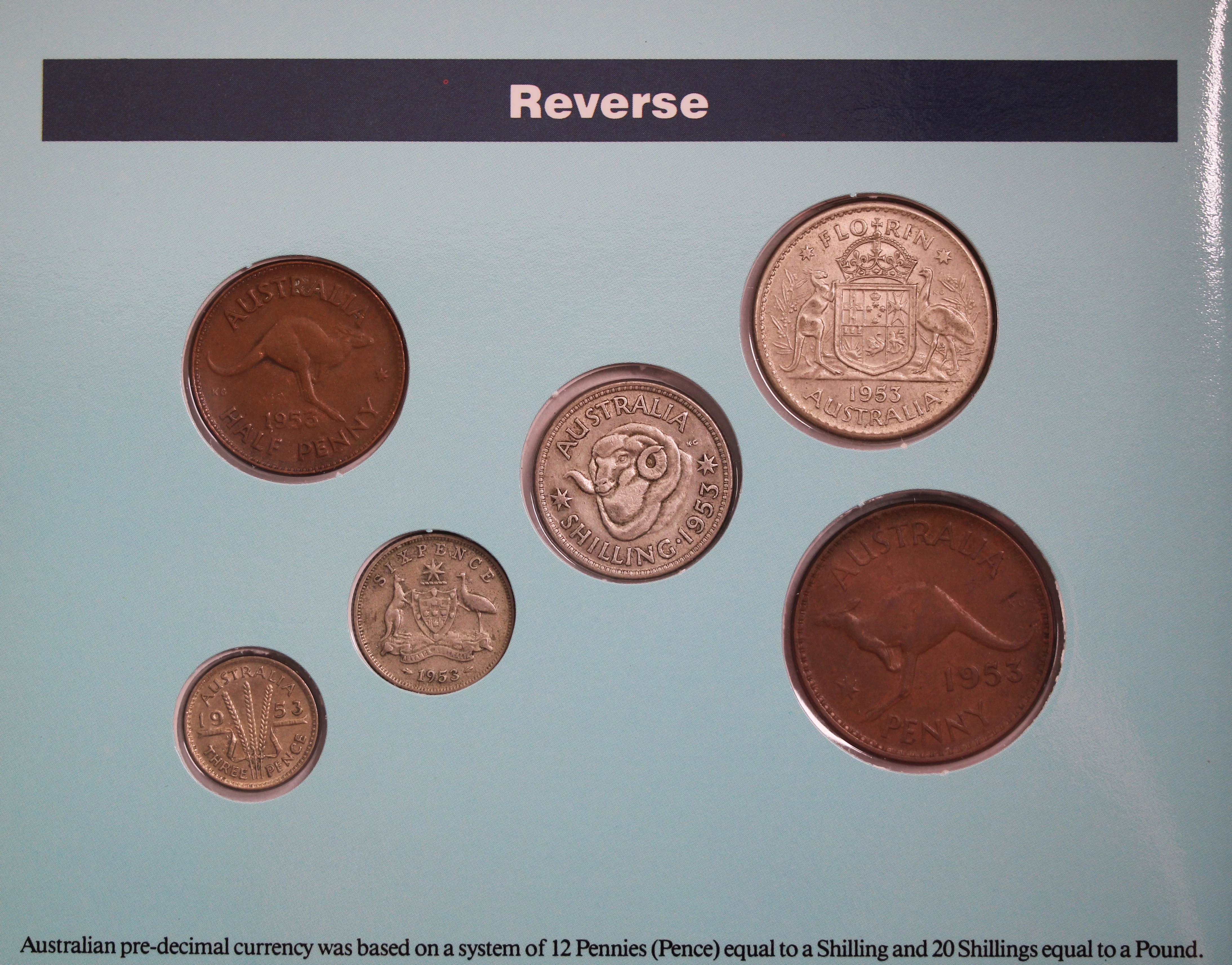1953 Queen Elizabeth II Pre-Decimal Year Set - Image 2