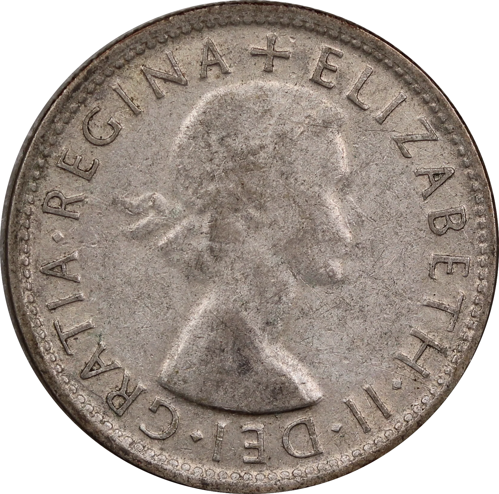 1954 Florin Circulated - Image 2