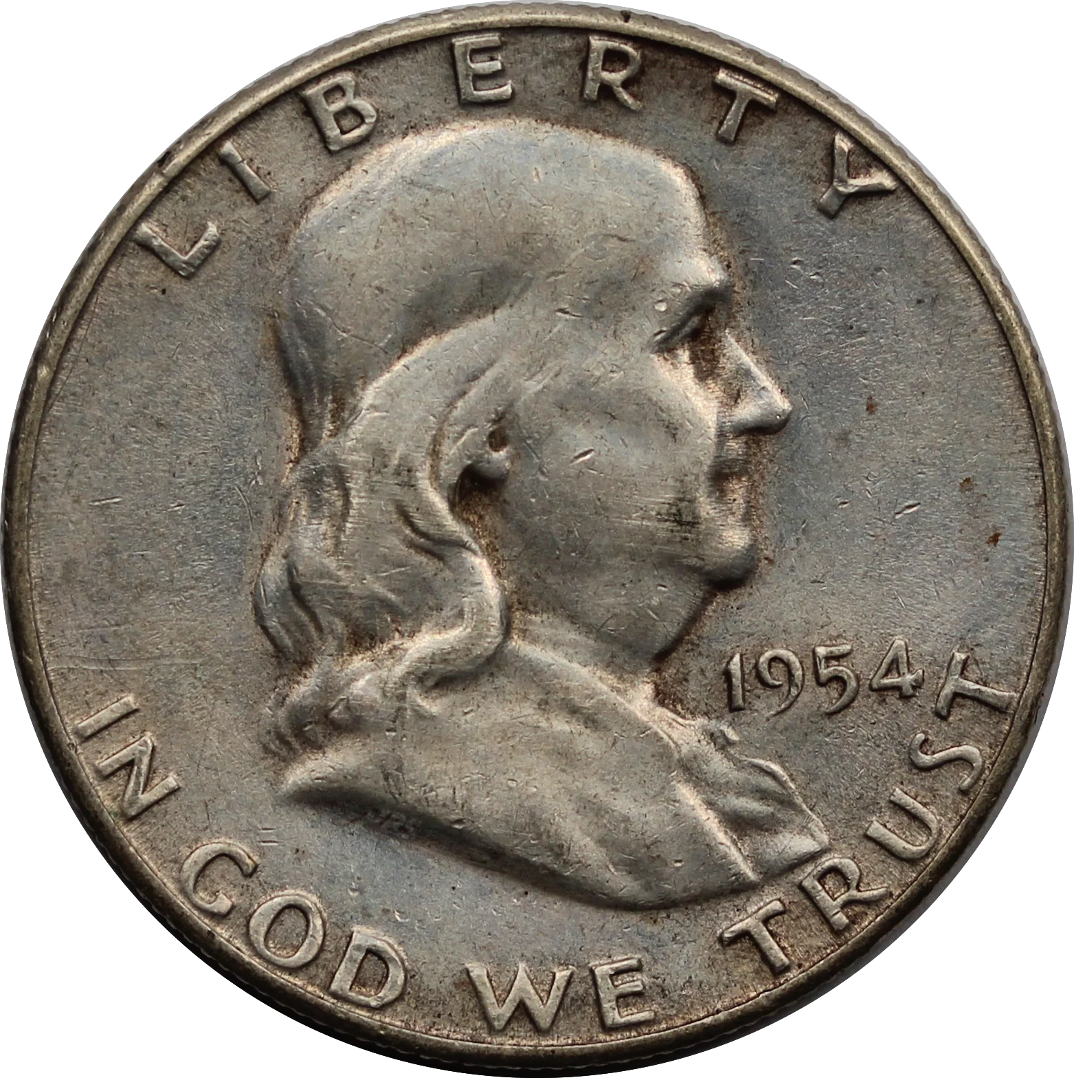1954S Half Dollar gVF - Image 2