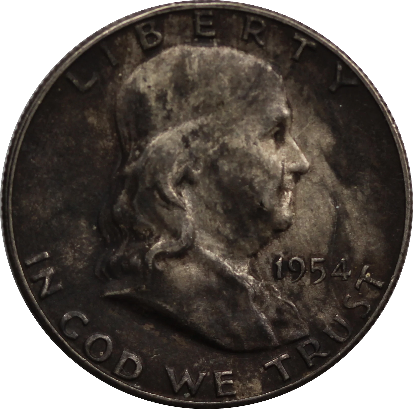 1954S Half Dollar EF - Image 2