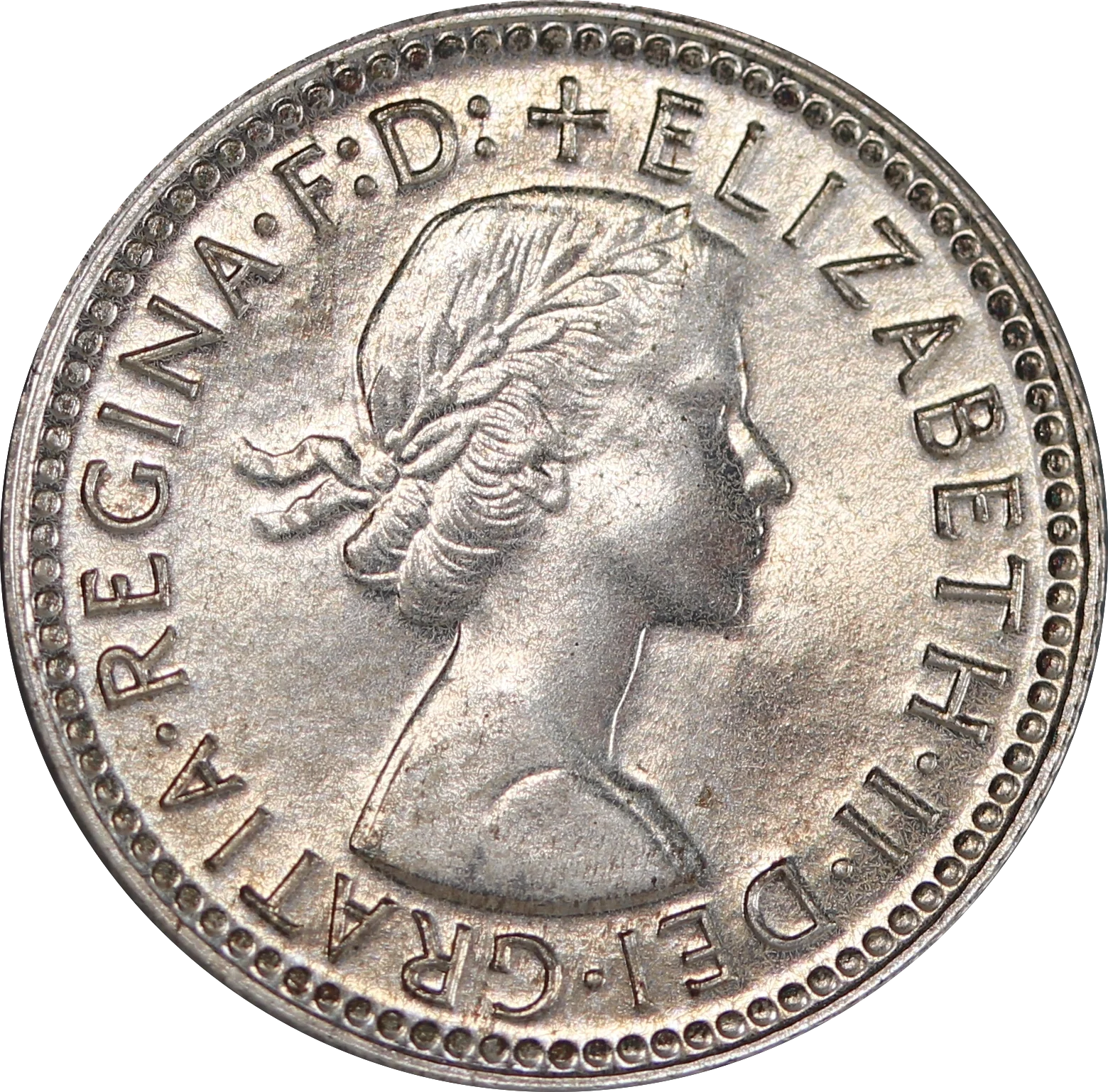 1955 Melbourne Proof Set (Penny, Shilling, Sixpence, Threepence) - Image 6
