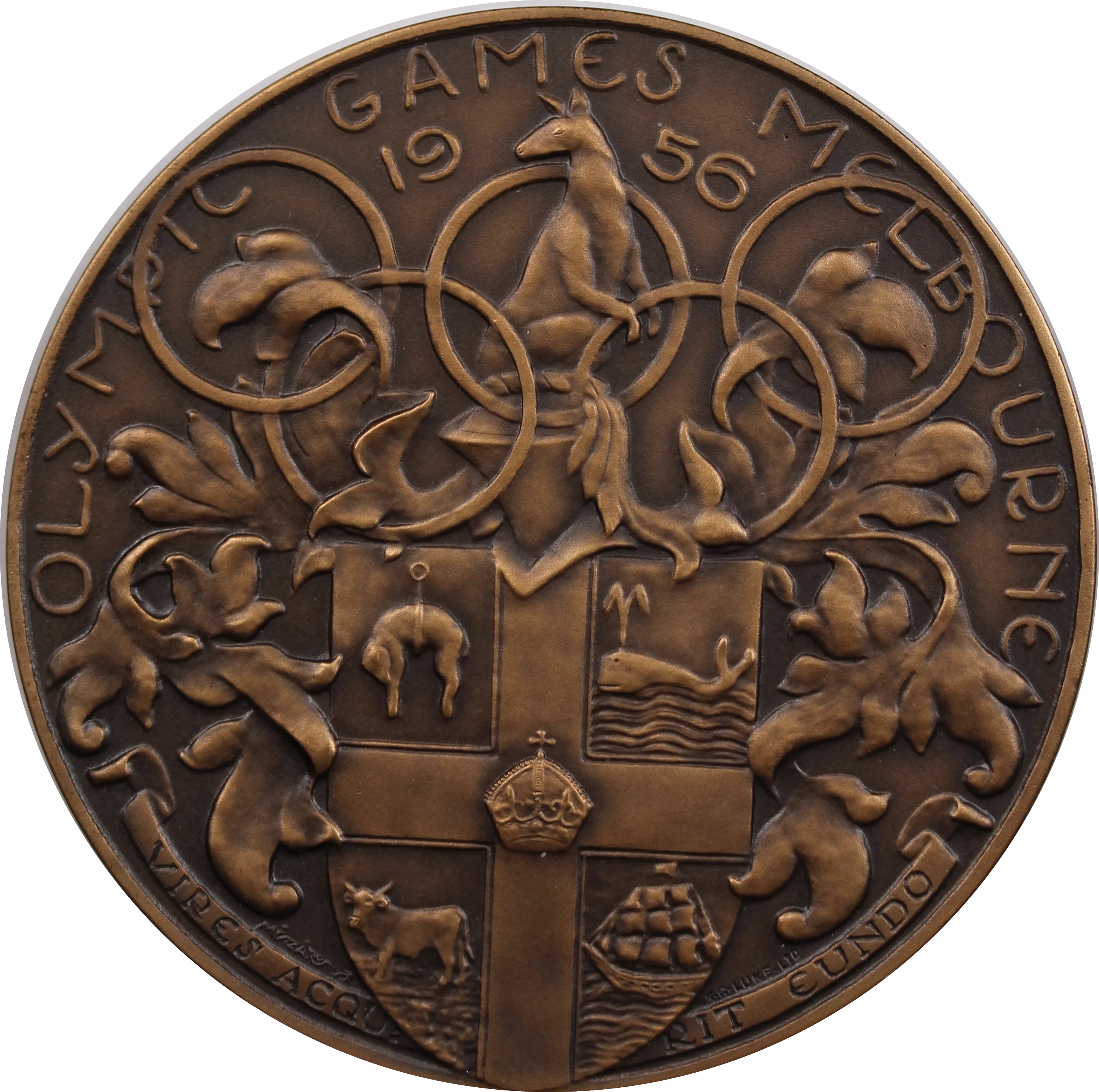 1956 Olympic Games Participant’s Medal