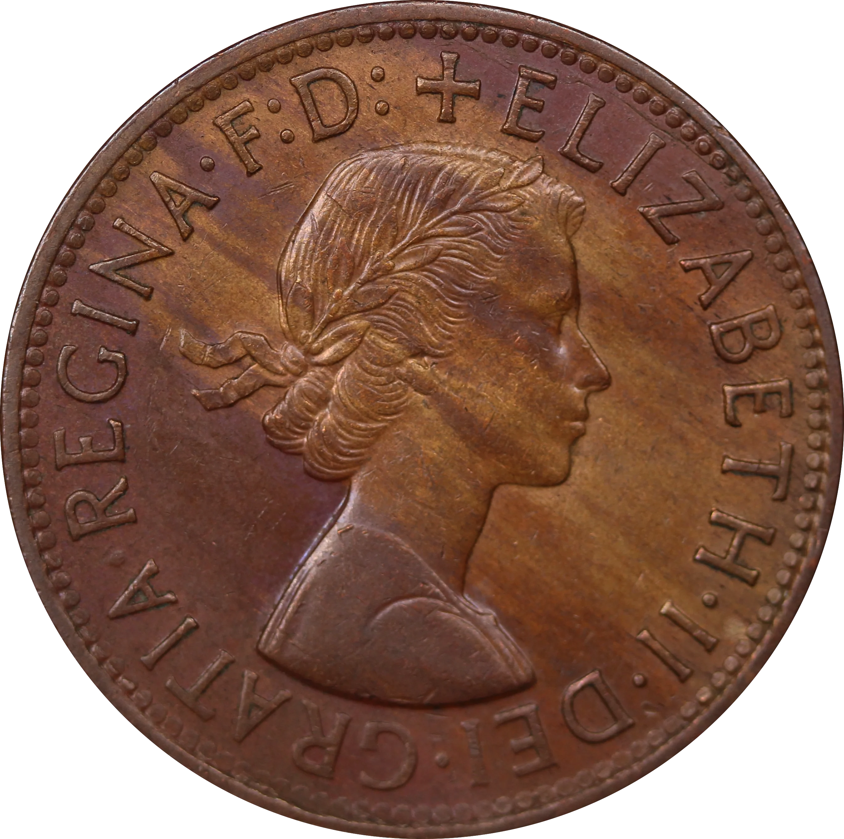 1956 Penny UNC - Image 2